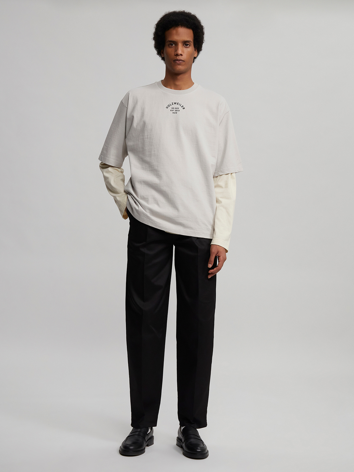 Ranger Patch Tee Lt. Grey 1
