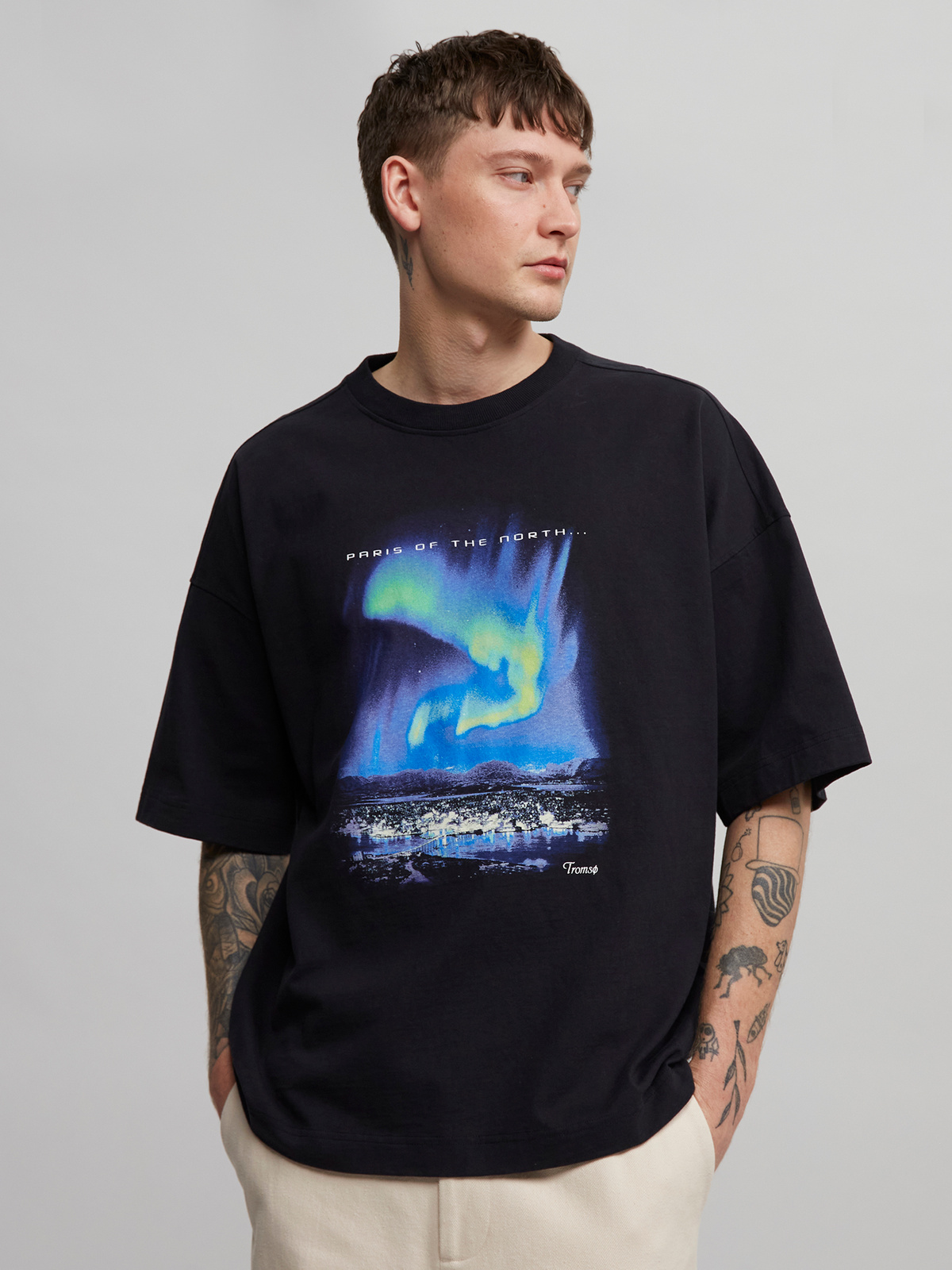 M. Wings Tourist Tee Black Tromsø 0