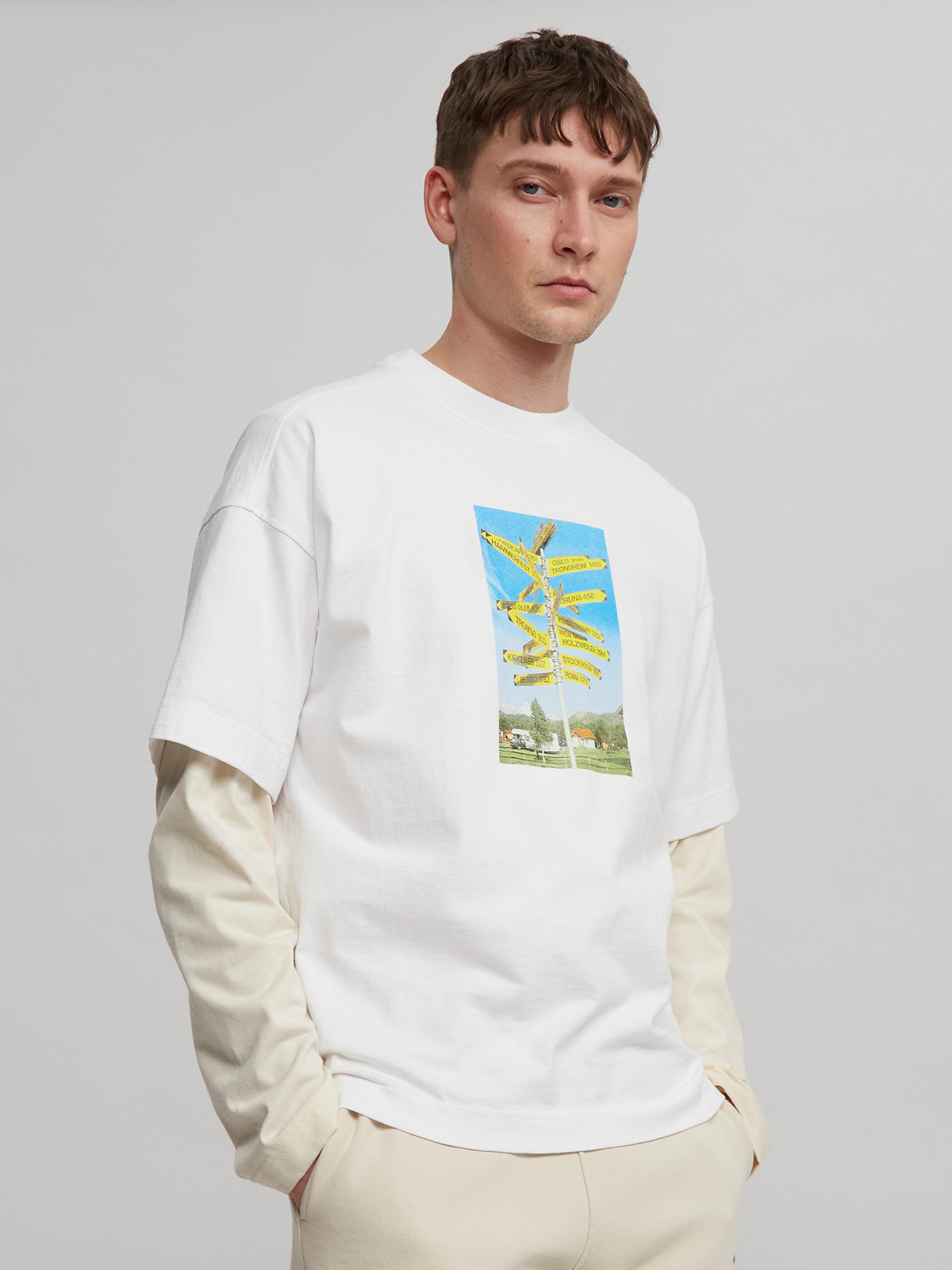 M. Wings Tourist Tee White Alta 5