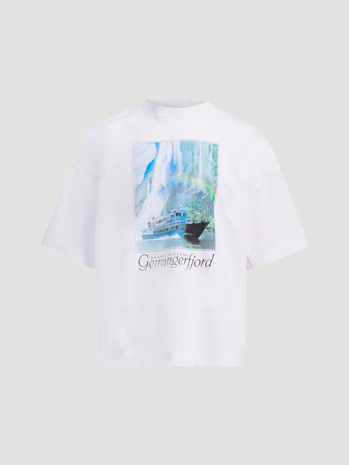 M. Wings Tourist Tee White Geiranger 7