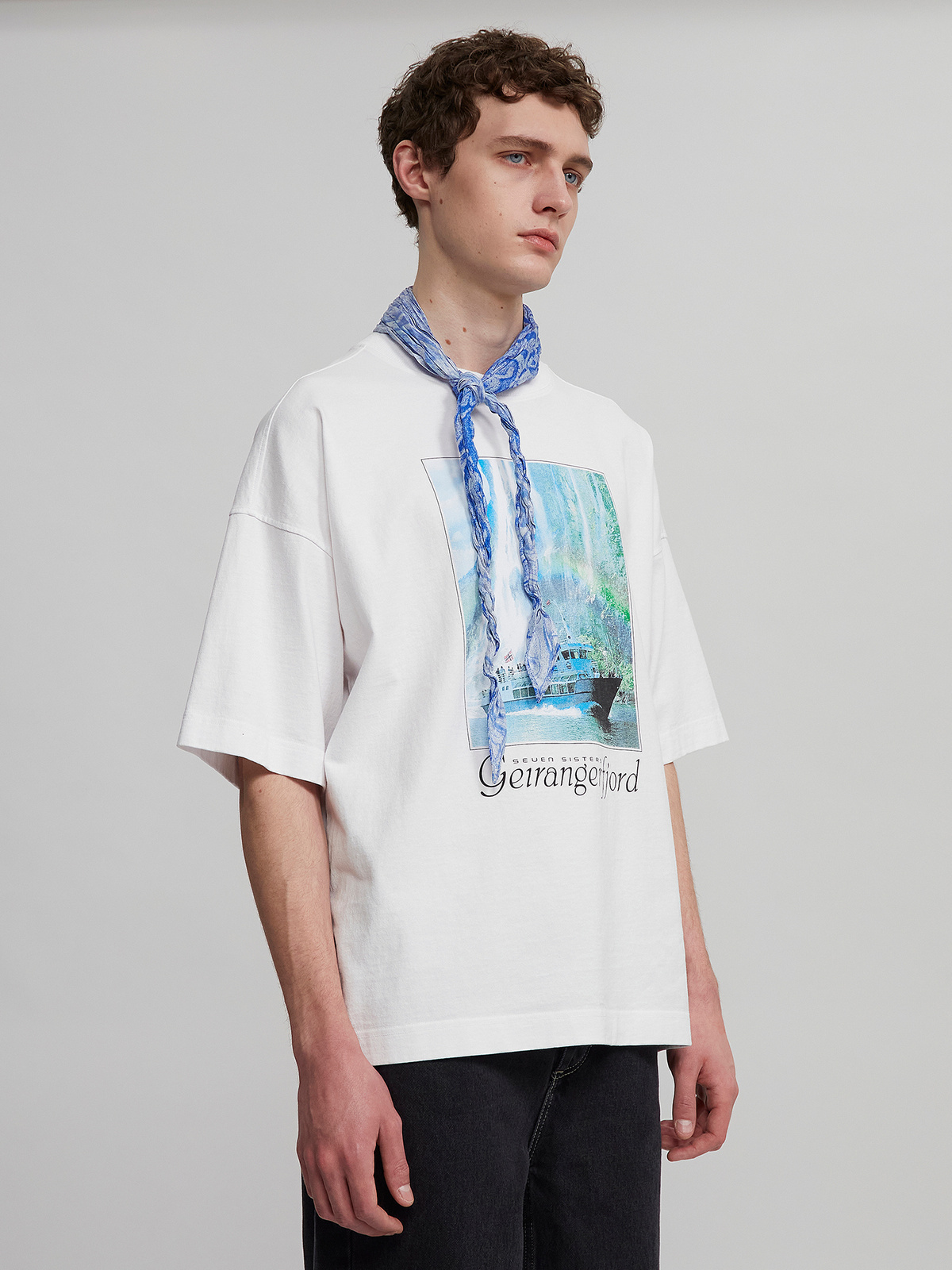 M. Wings Tourist Tee White Geiranger 5