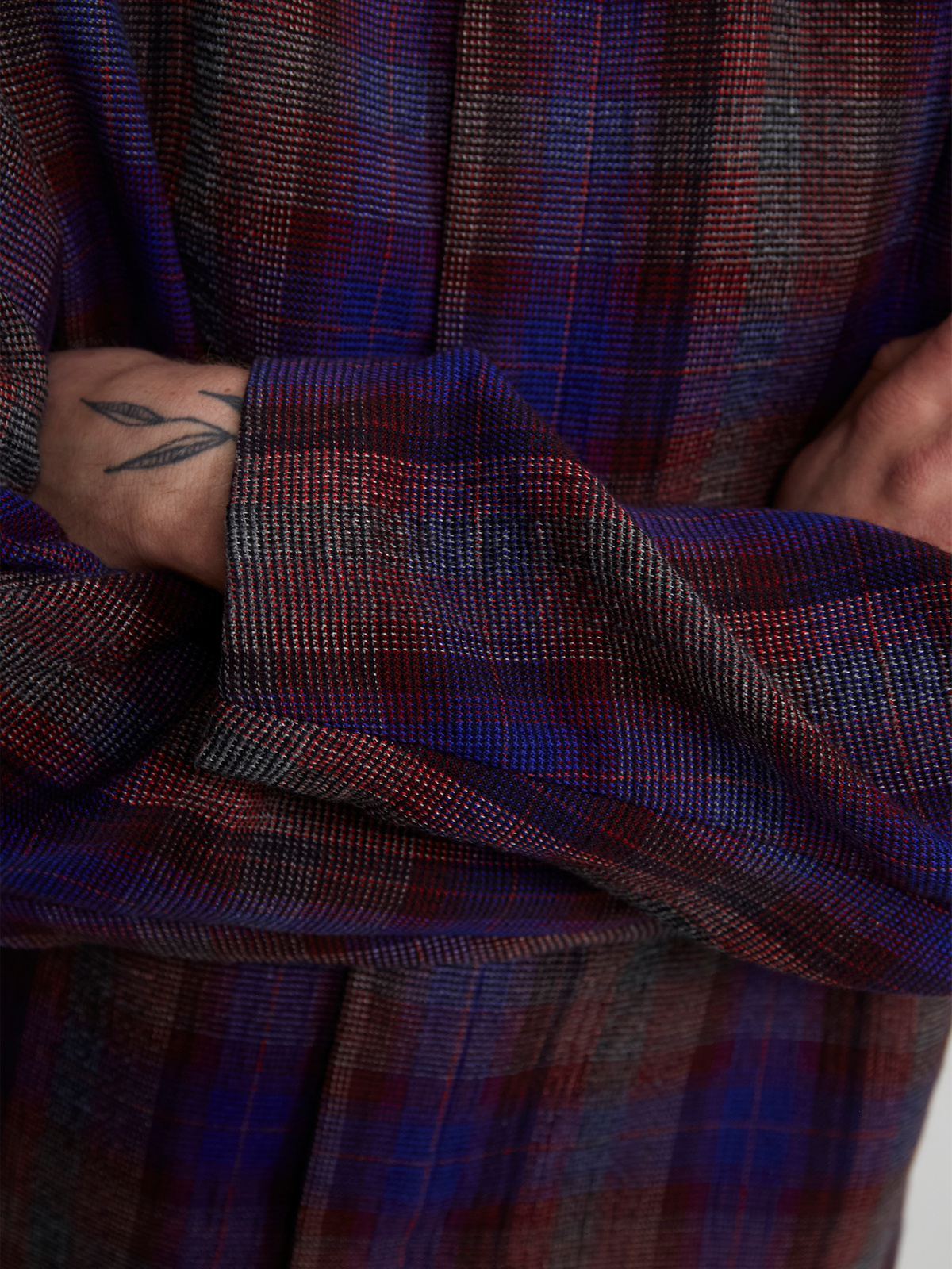 Simol Overshirt Blue Check 5