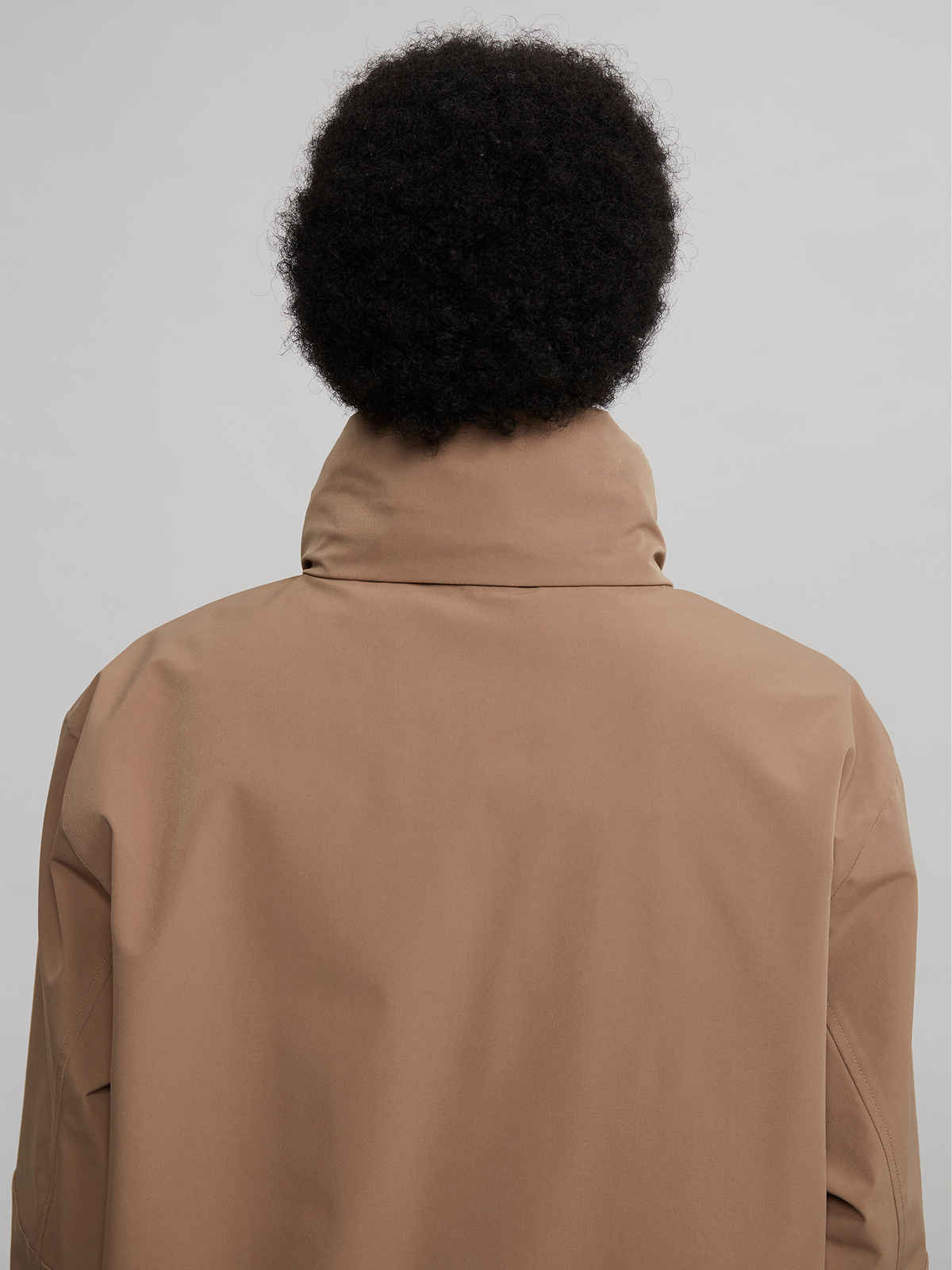 Fane Shell Jacket Taupe 11
