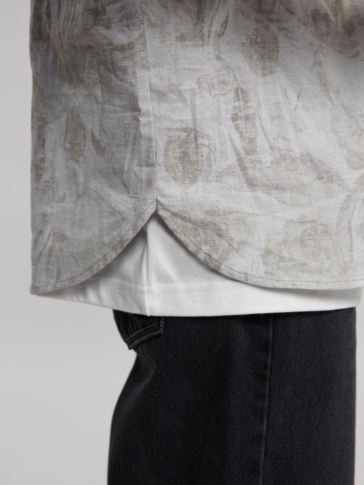 Kimbo Print Shirt Green Mix 5