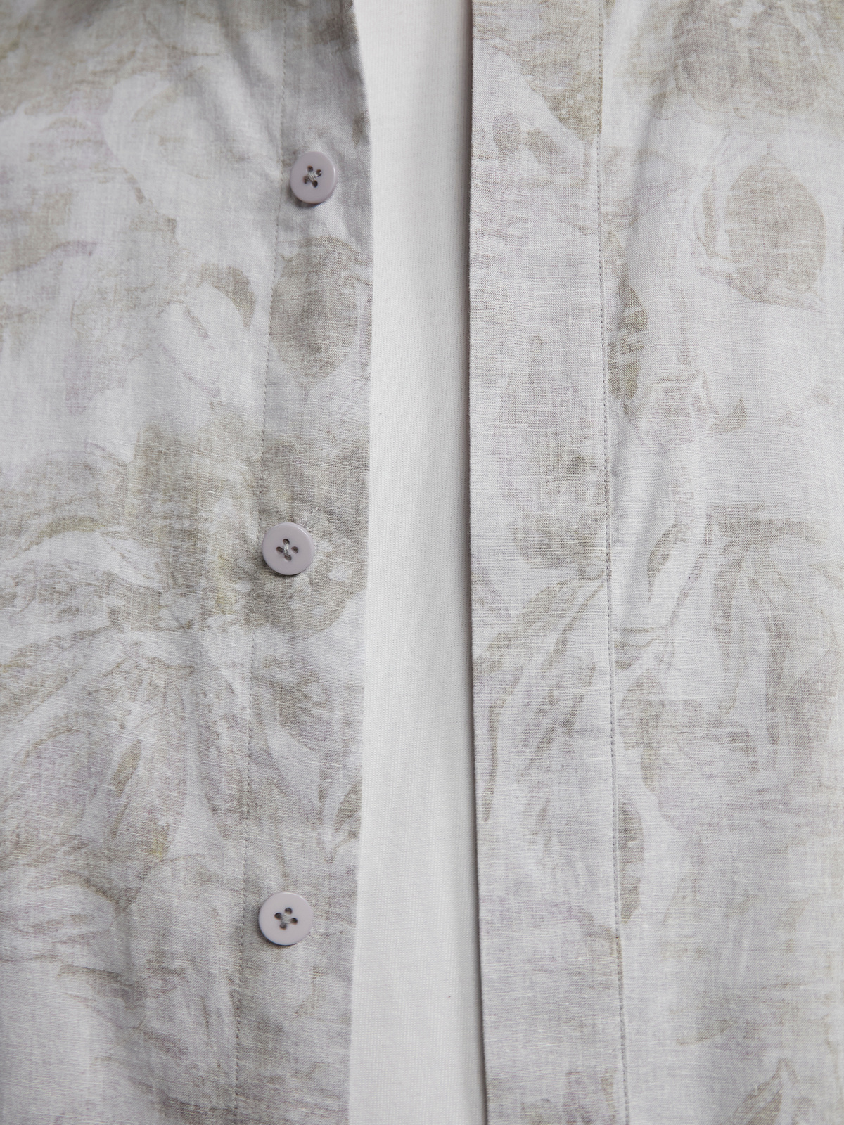 Kimbo Print Shirt Green Mix 4