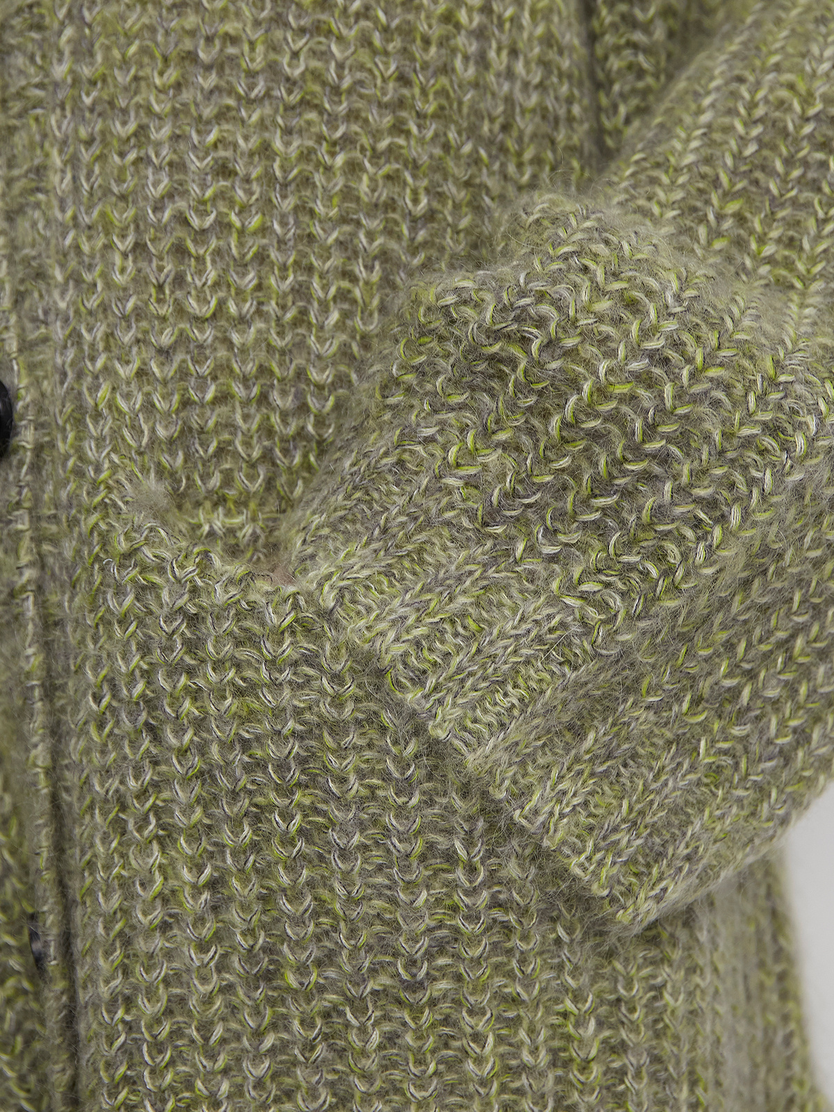 Passage Knit Cardigan Green Mix 2