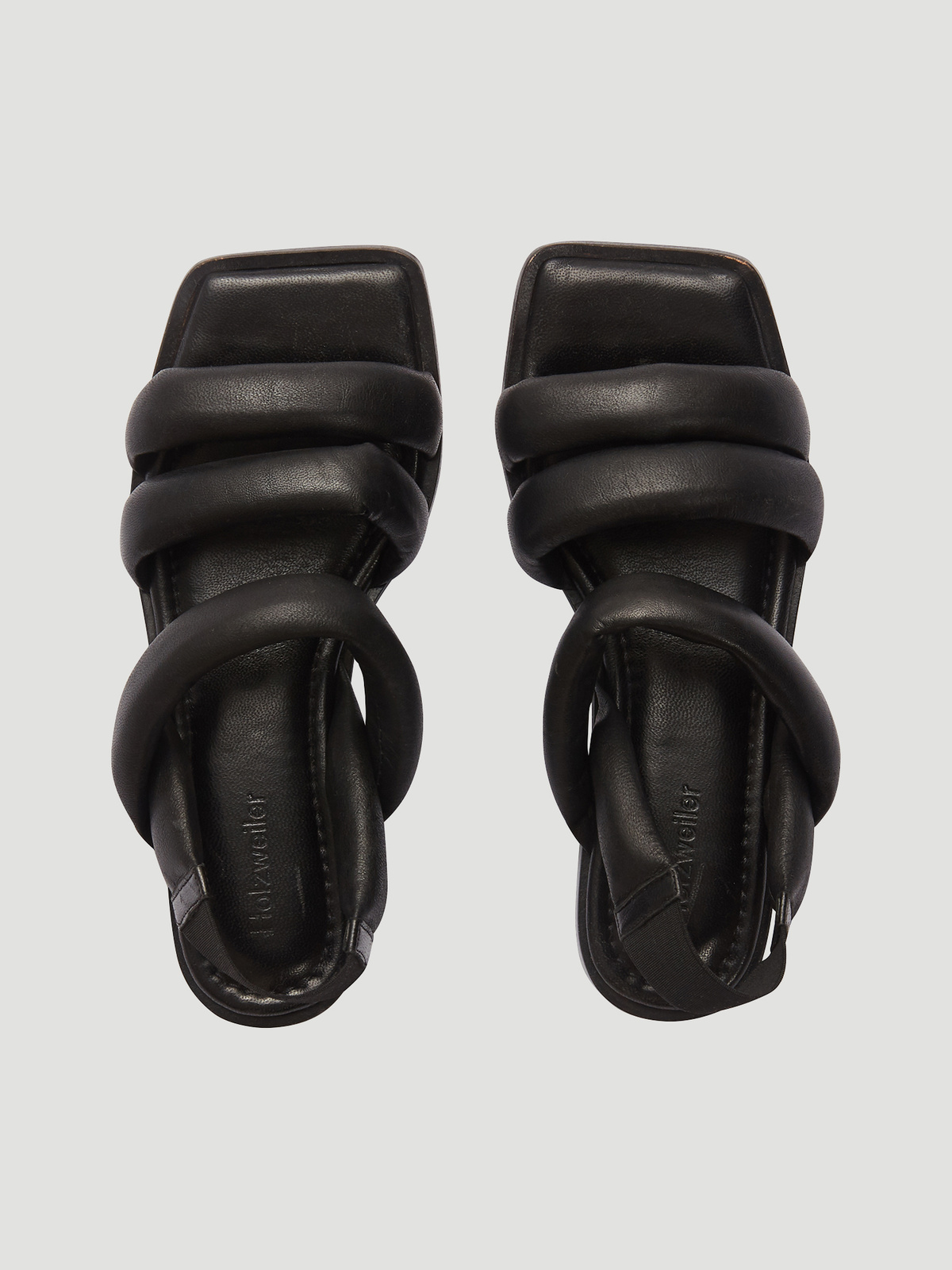 Kate Padded Sandal Black 2