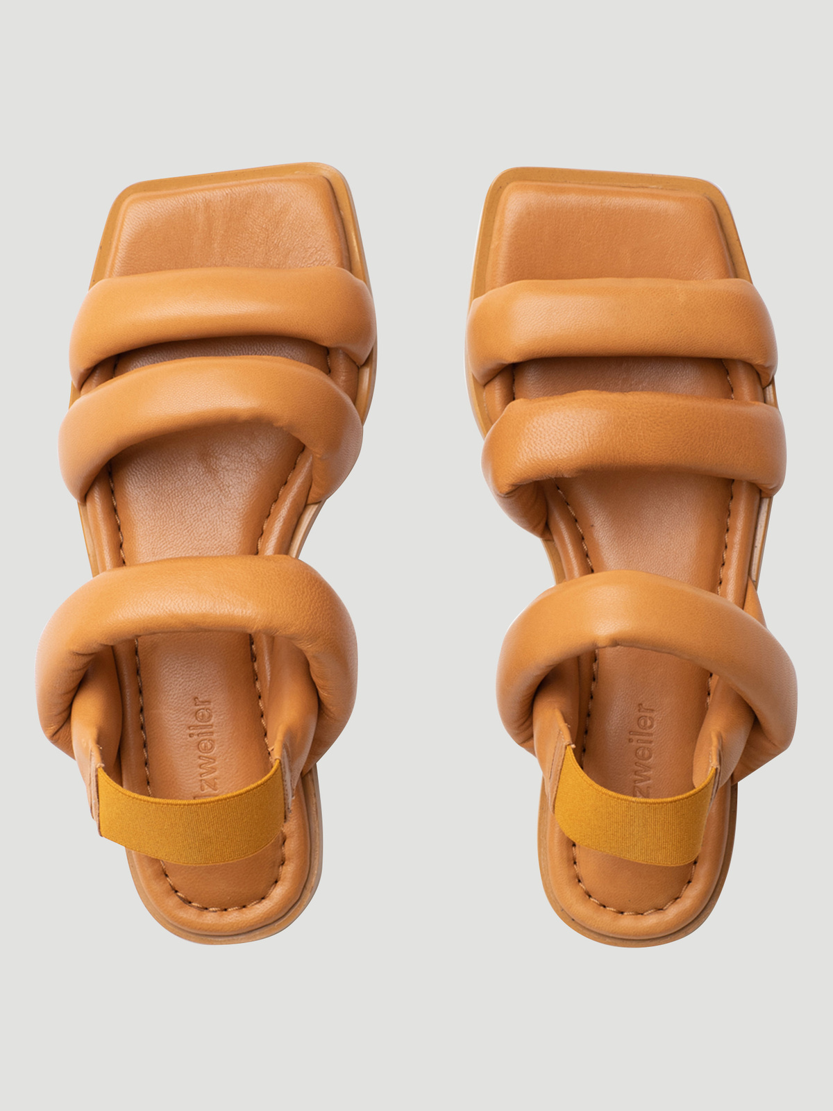 Kate Padded Sandal Camel 2