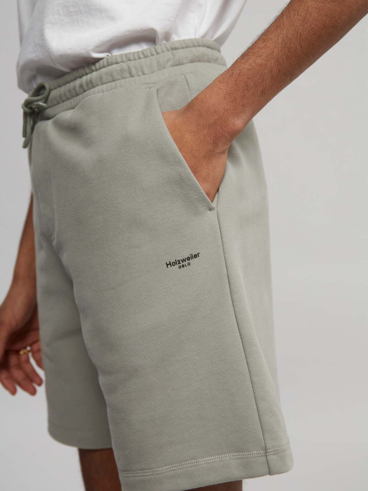 M. Oslo Sweat Shorts Teal 3