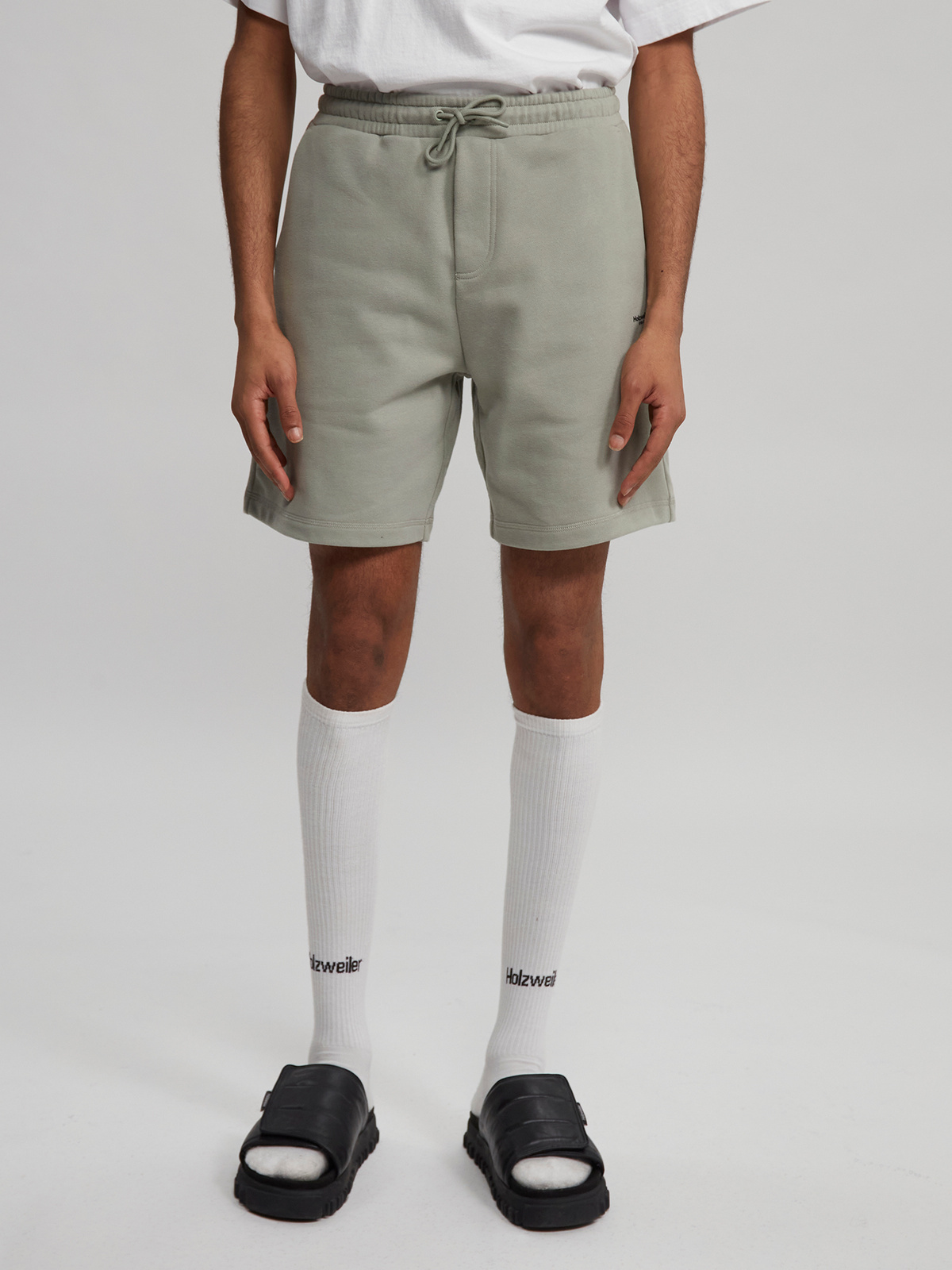 M. Oslo Sweat Shorts Teal 1