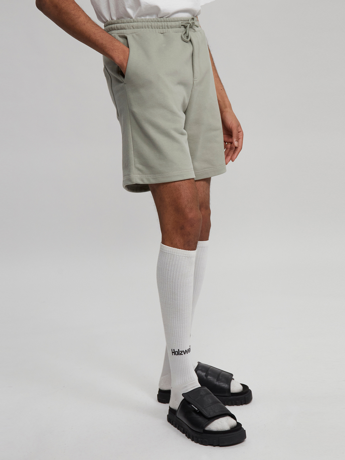 M. Oslo Sweat Shorts Teal 5