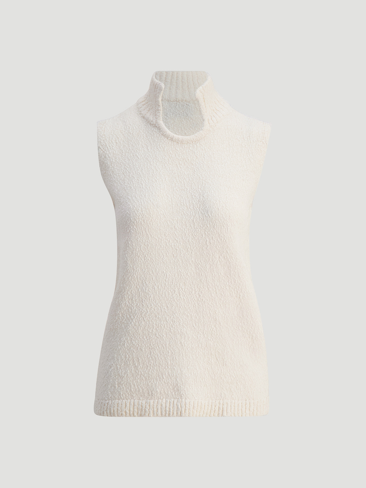 Barbro Knit Vest Ecru 5