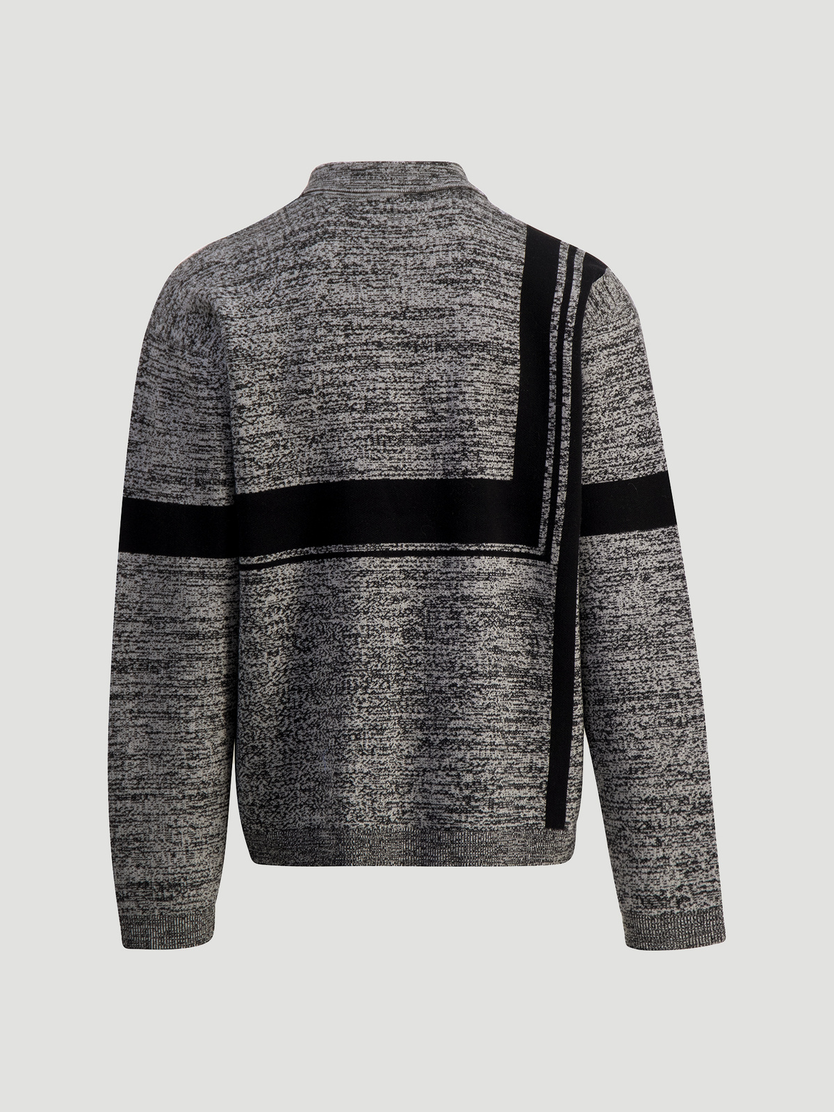 Brooklyn Zip Polo Black Mix 7