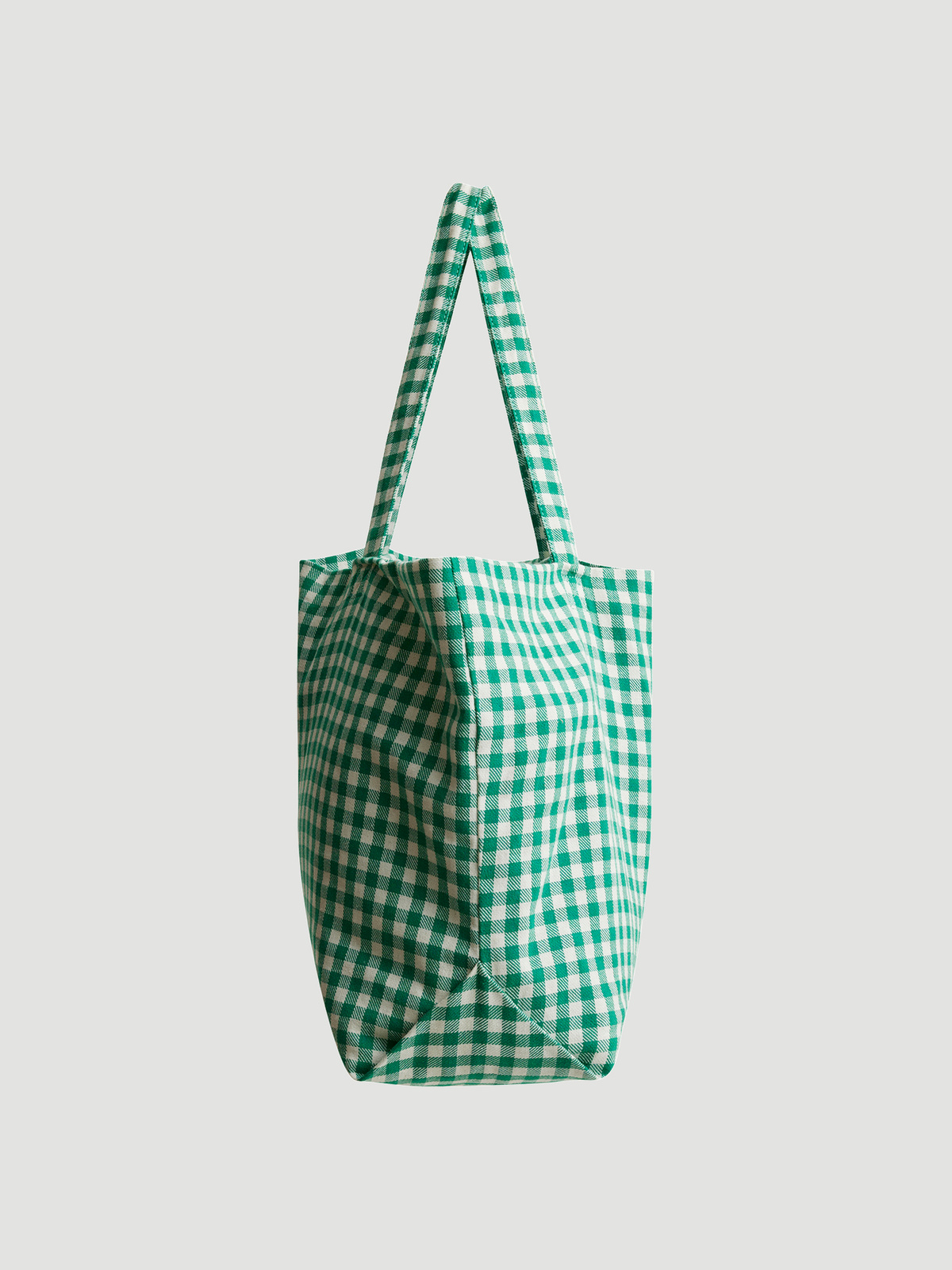 Jaffa Check Weekend Bag Green Check 3