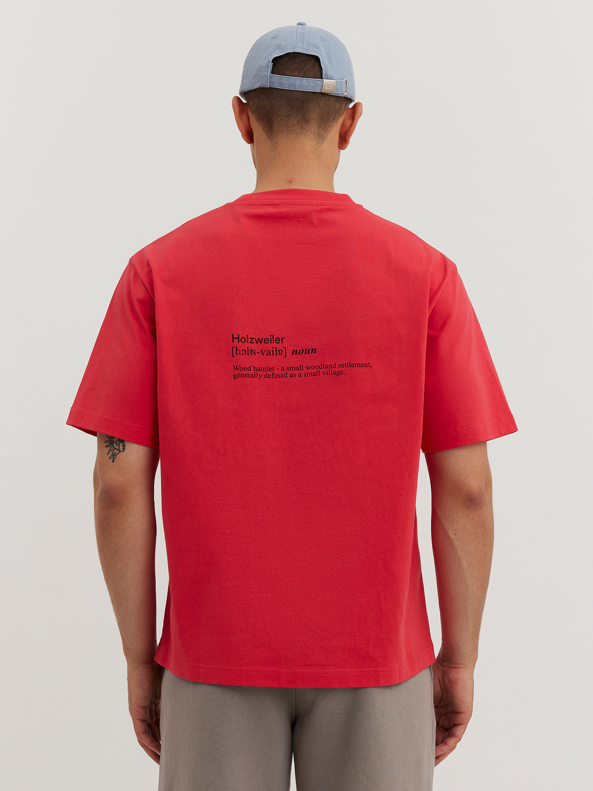 M. Fleur Word Tee Red 5