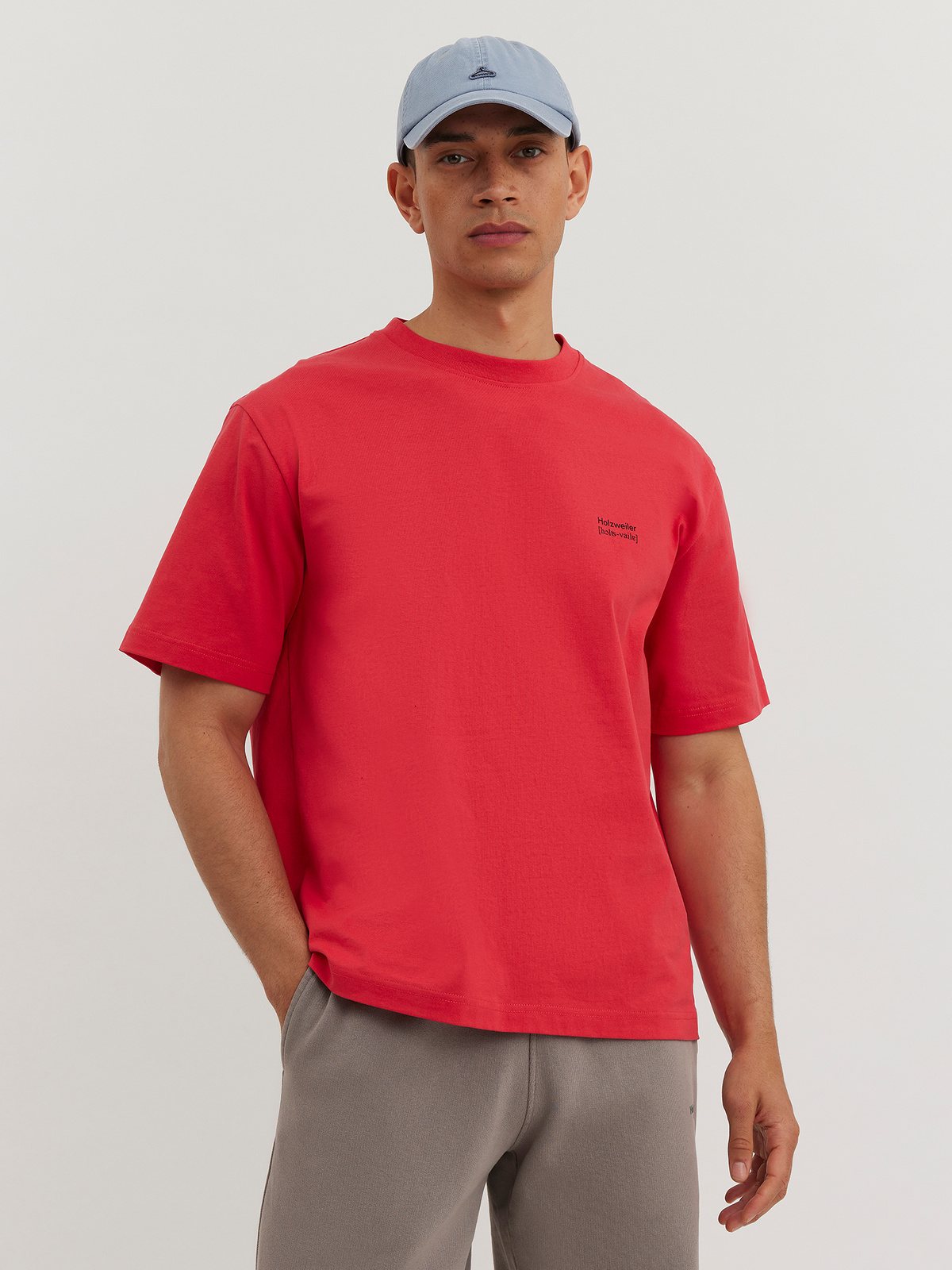 M. Fleur Word Tee Red 0