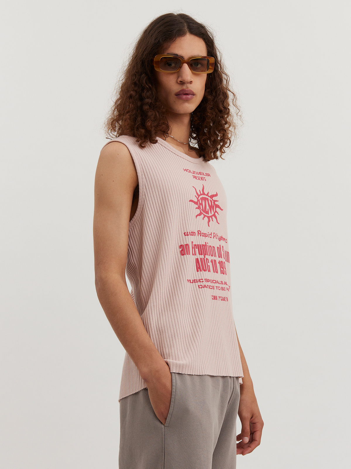 M. Grace Festival Tank Top Lt. Pink 4