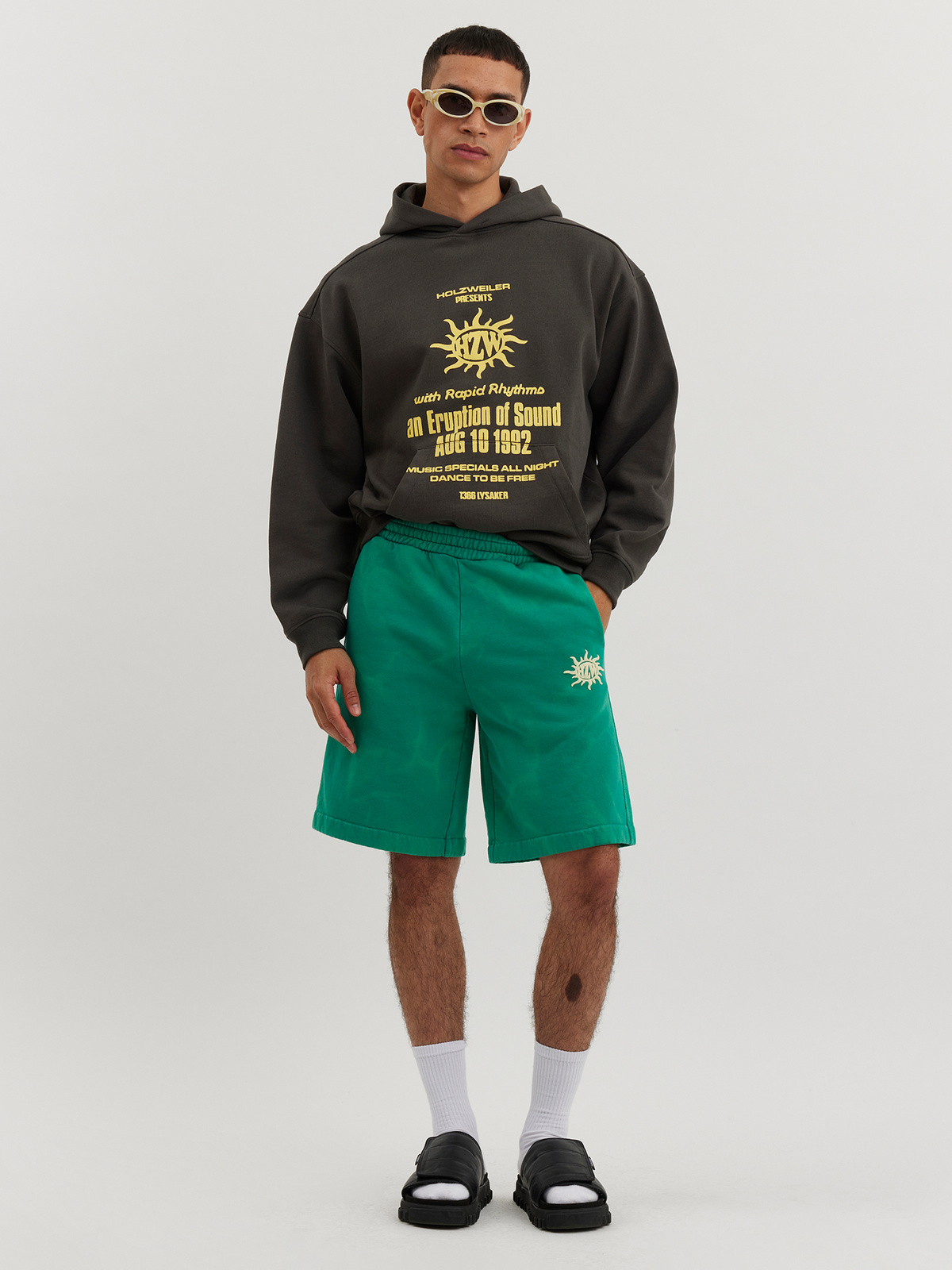 M. Oasis Logos Shorts Green 0