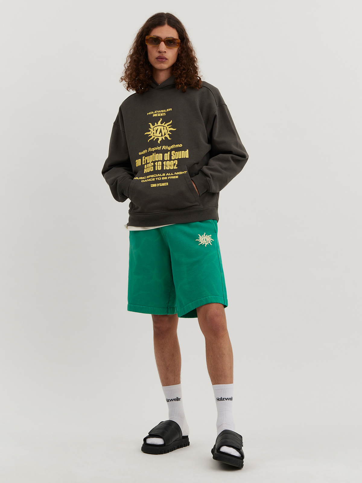 M. Paradise Festival Hoodie Dk. Grey 1