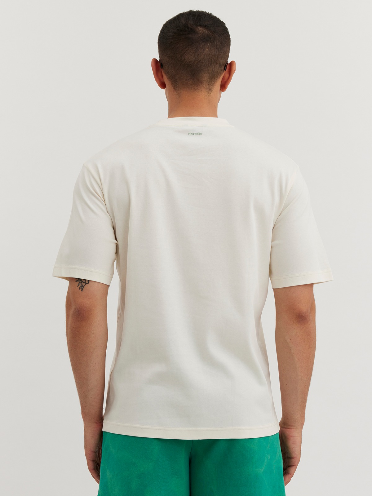 M. Succulent Movement Tee Ecru 4