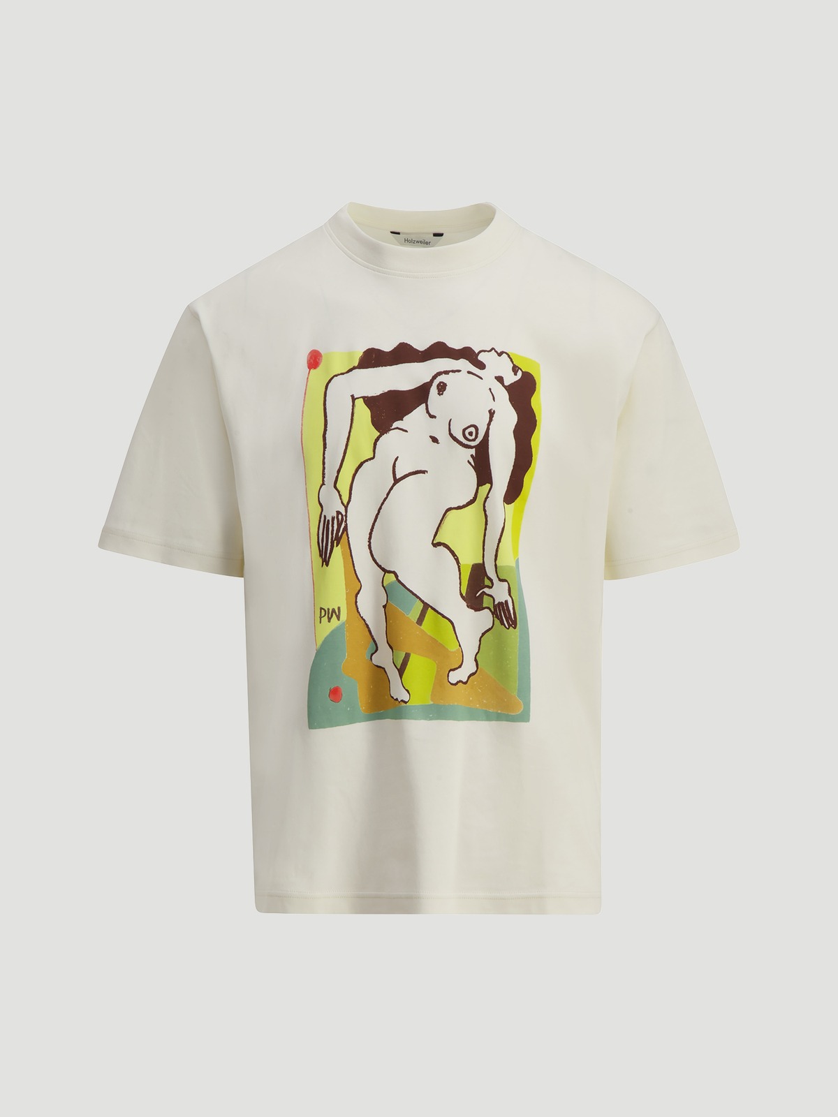 M. Succulent Movement Tee Ecru 5
