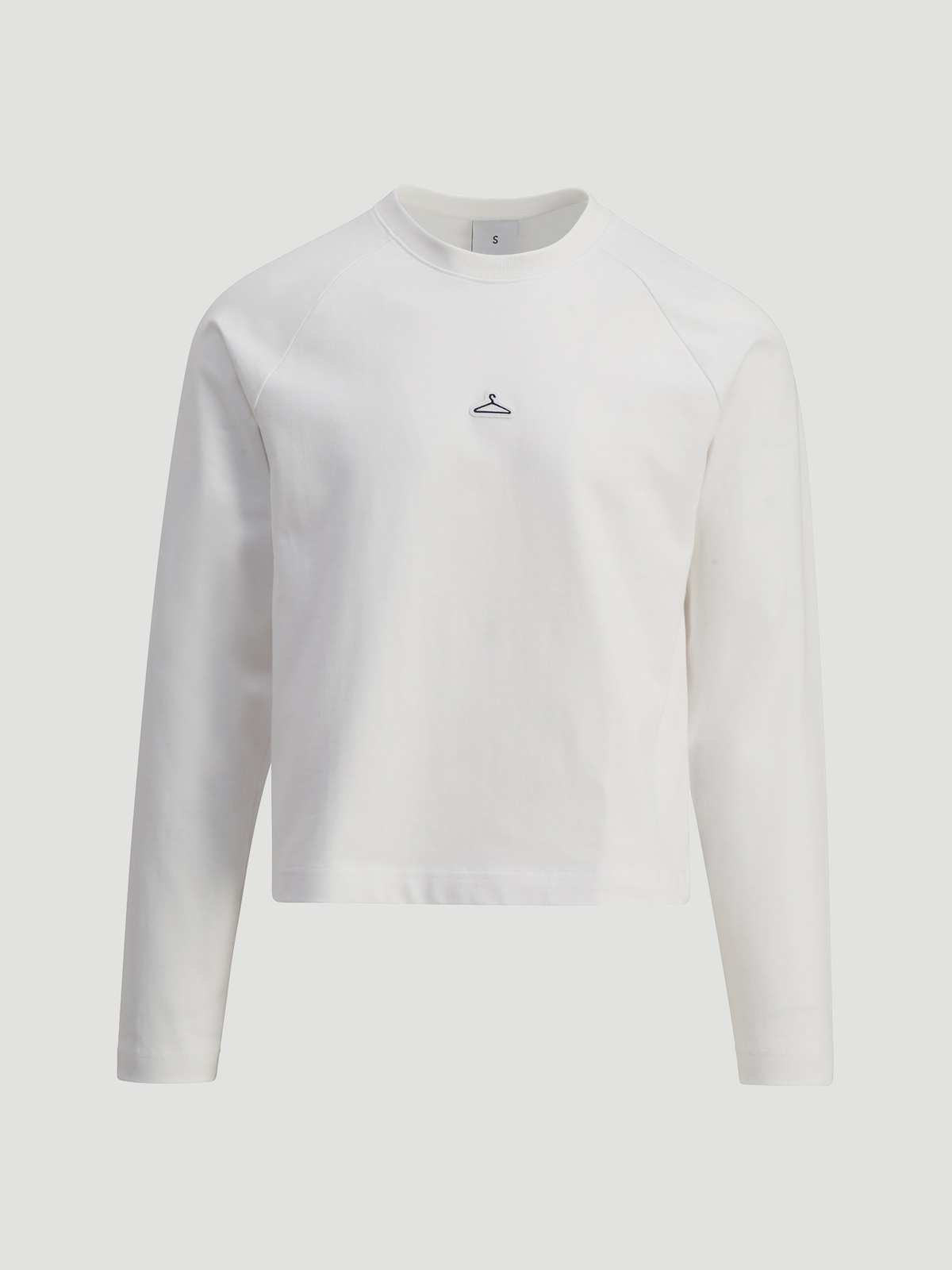 M.Hanger Crop Longsleeve White 0