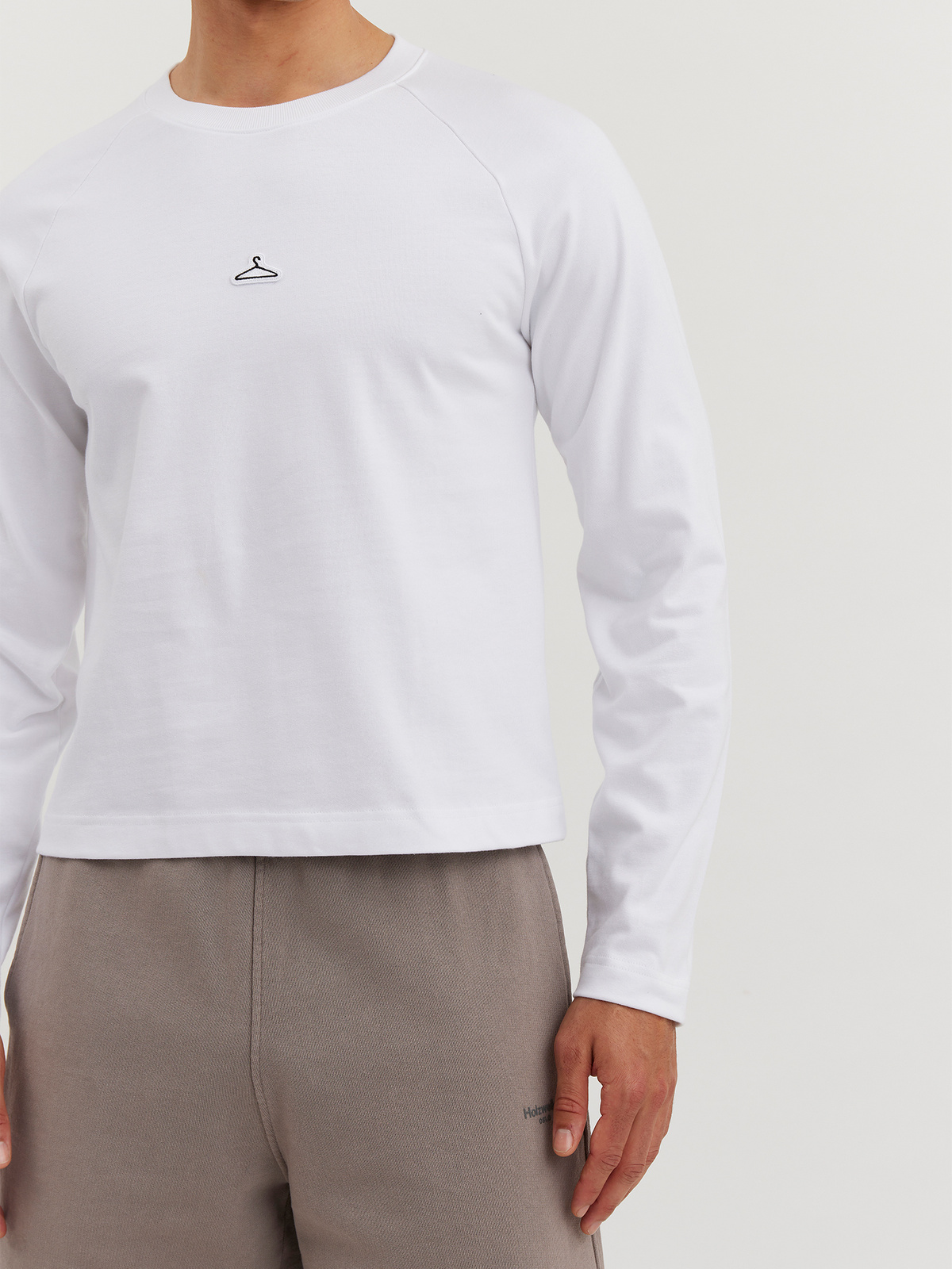 M.Hanger Crop Longsleeve White 5