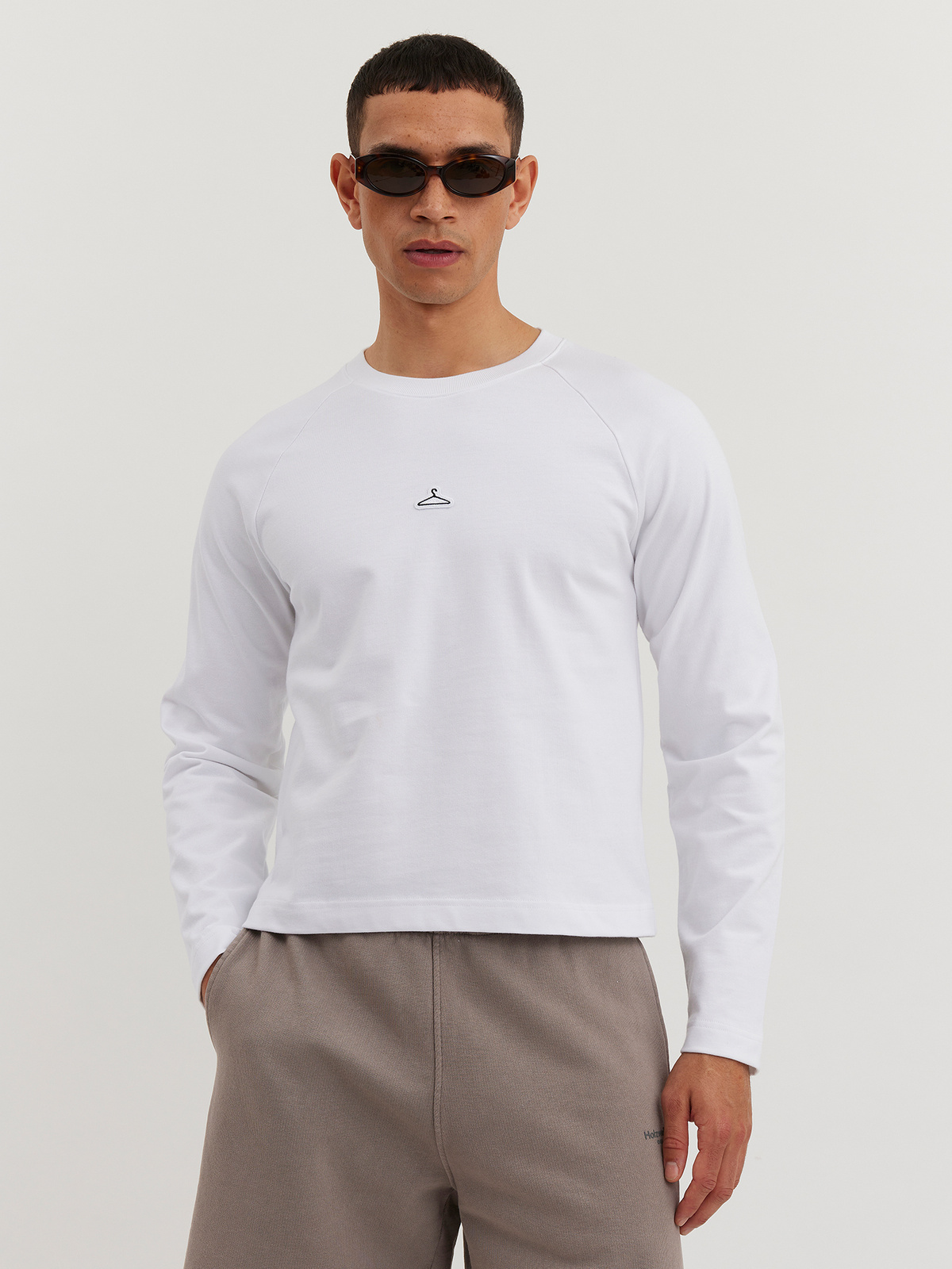 M.Hanger Crop Longsleeve White 2