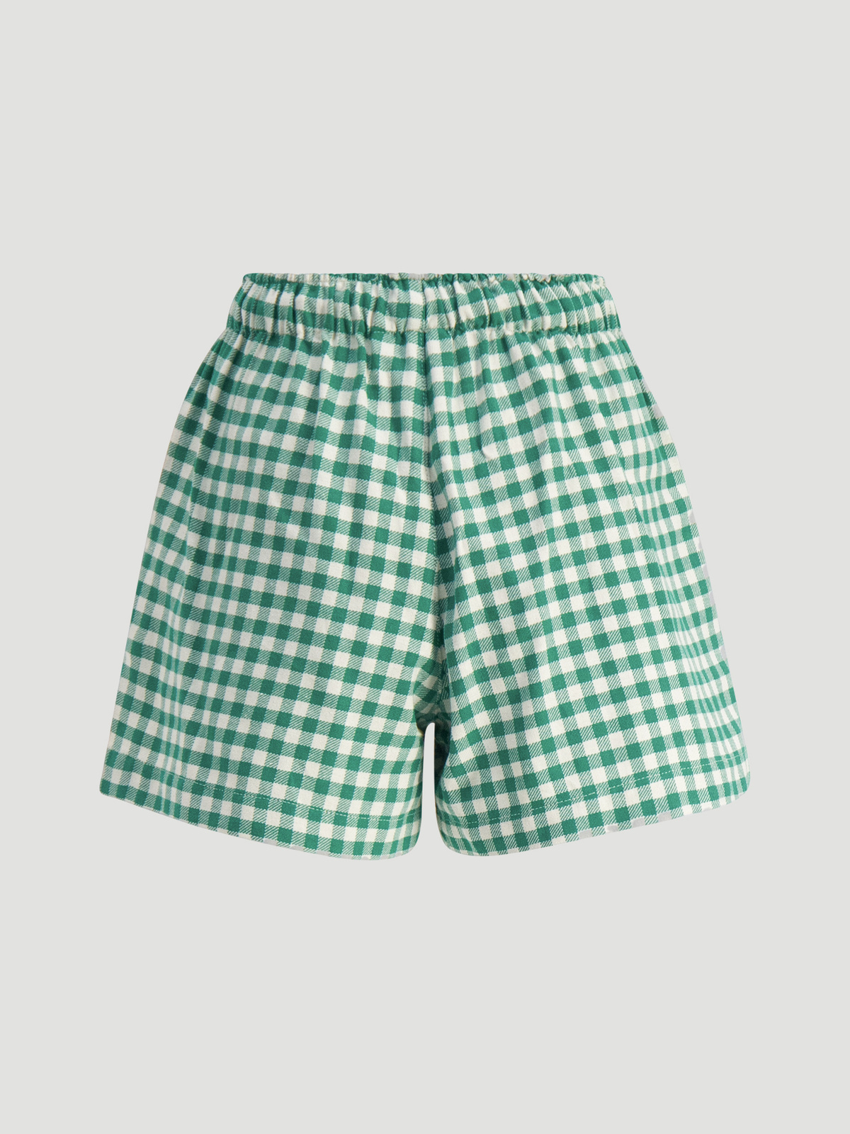 Musan Check Shorts Green Check 7