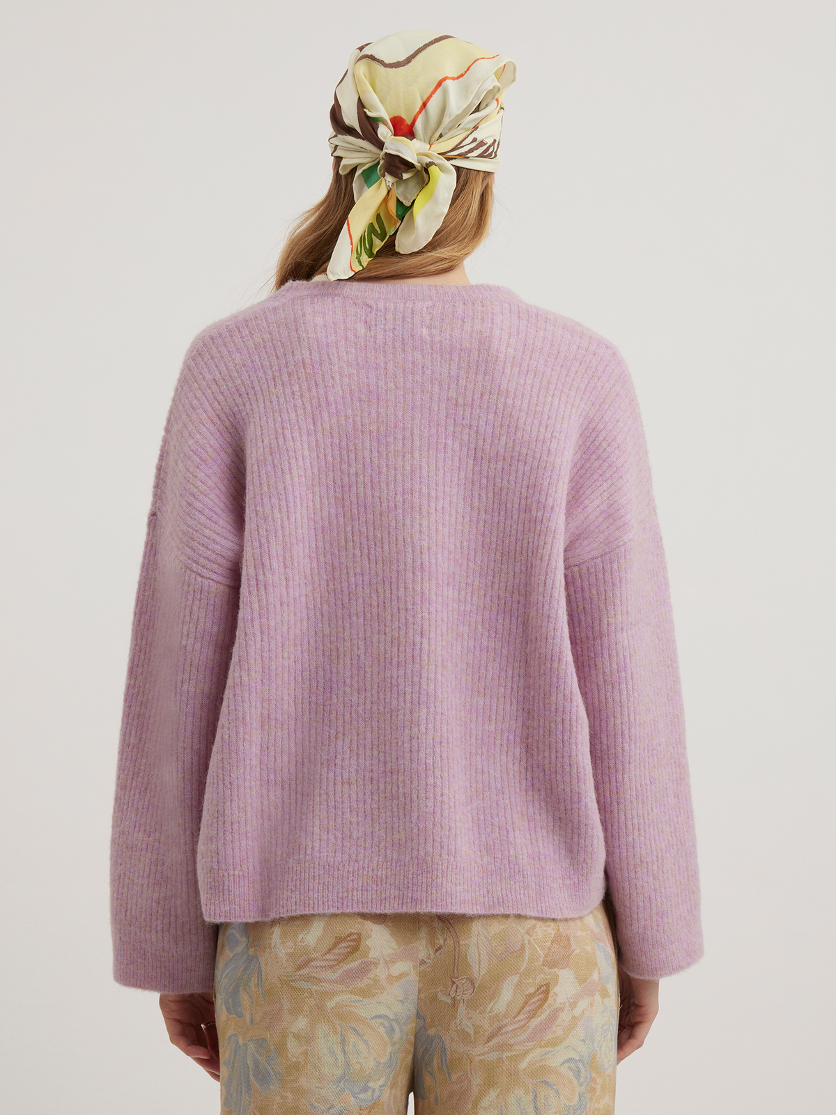 Nora Knit Sweater Lilac 4