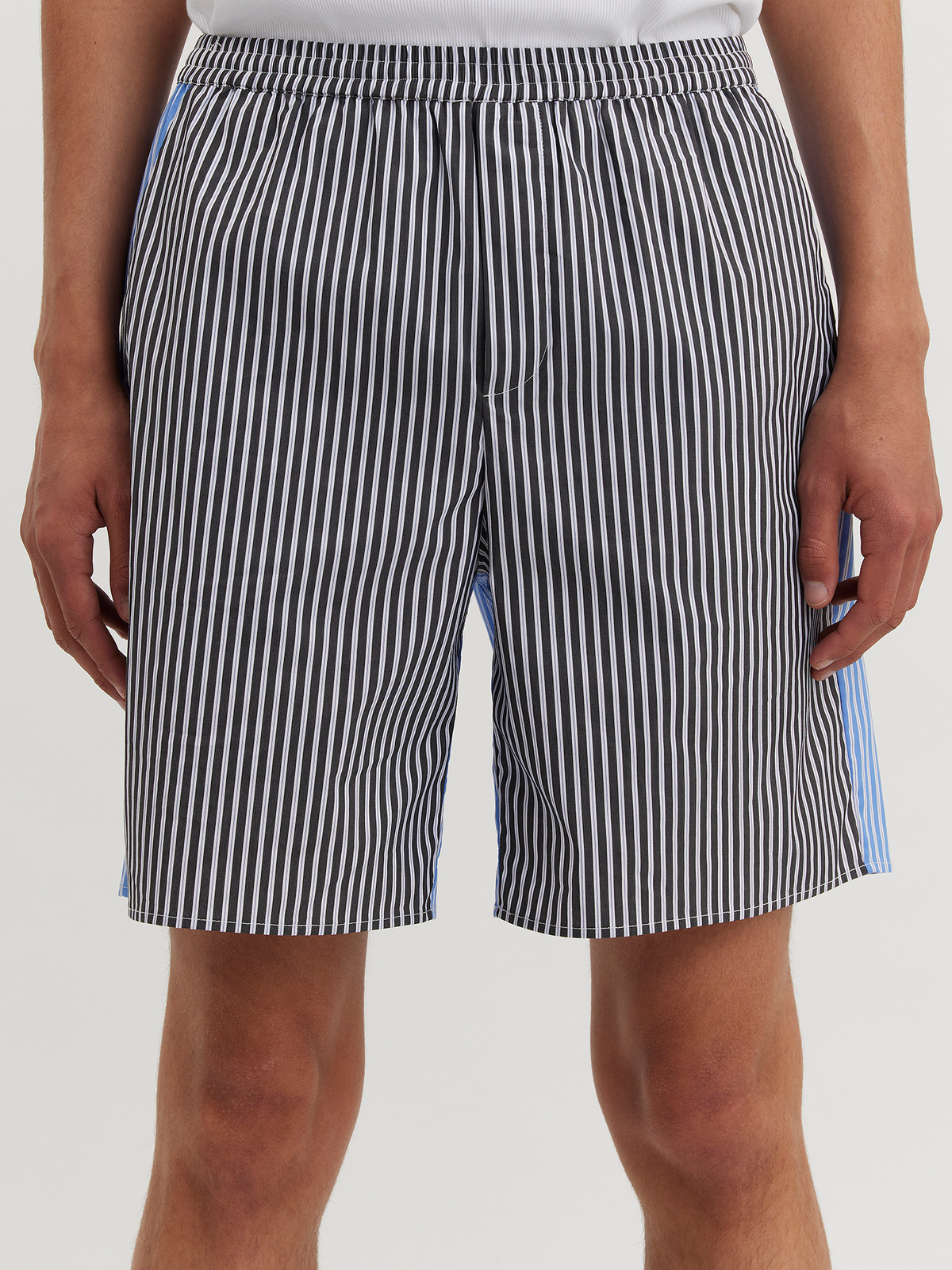 Oli Striped Shorts Black Mix 3