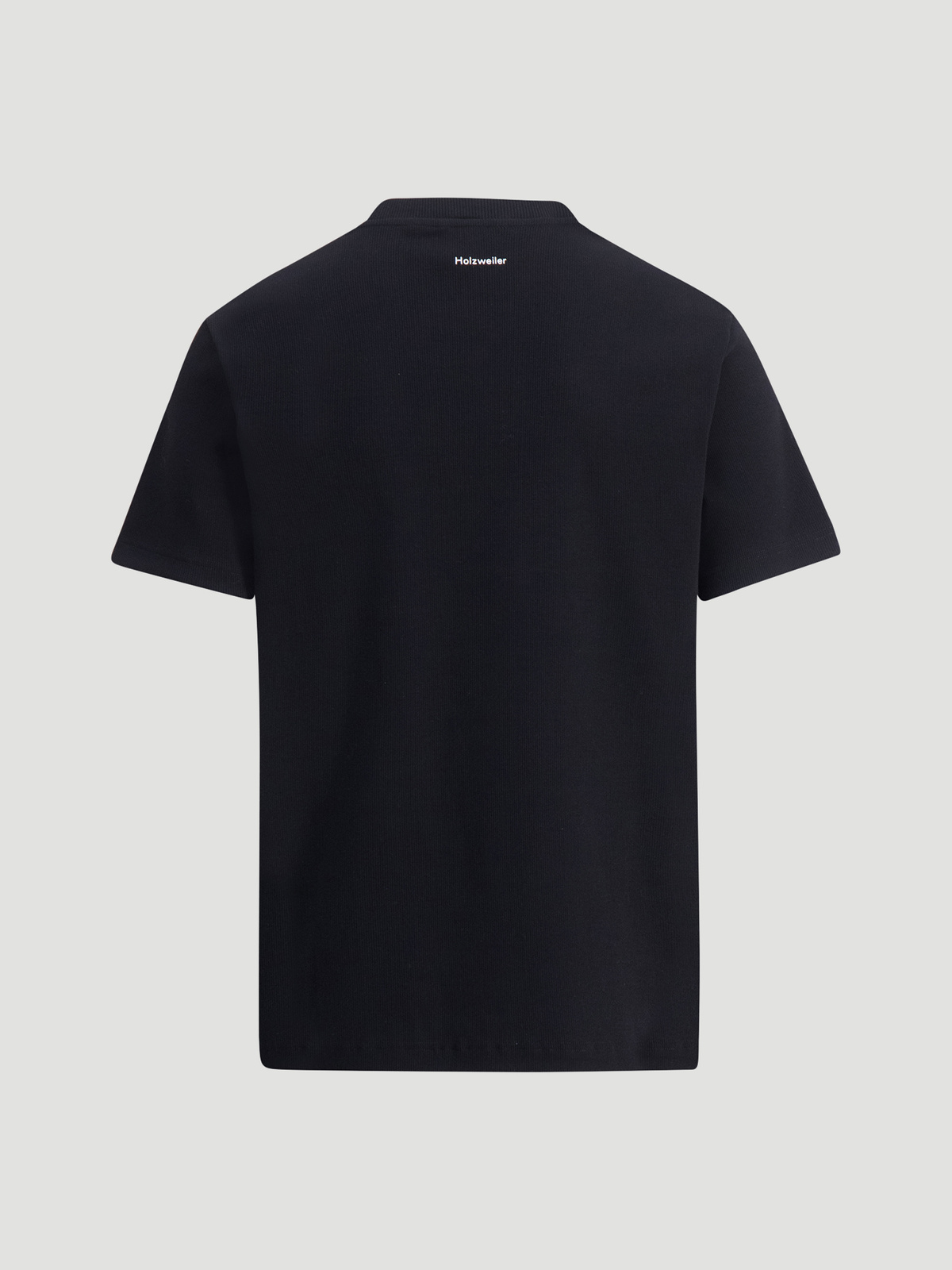 Pines Rib Tee Black 6