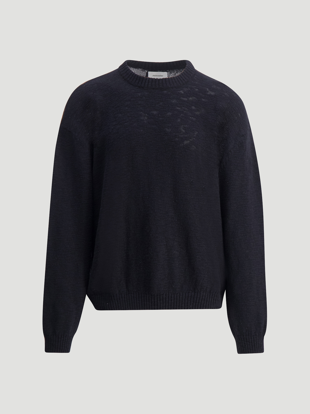 Saturn Slub Yarn Crew Black 5