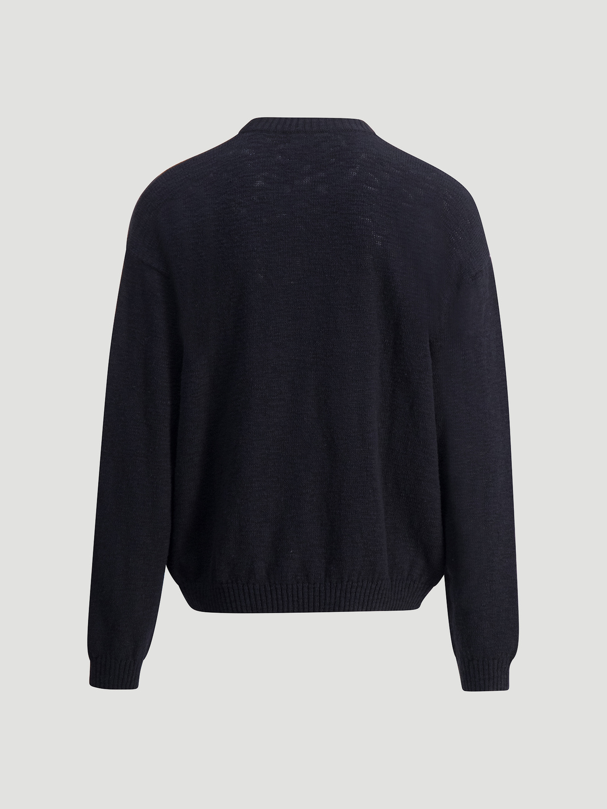Saturn Slub Yarn Crew Black 6