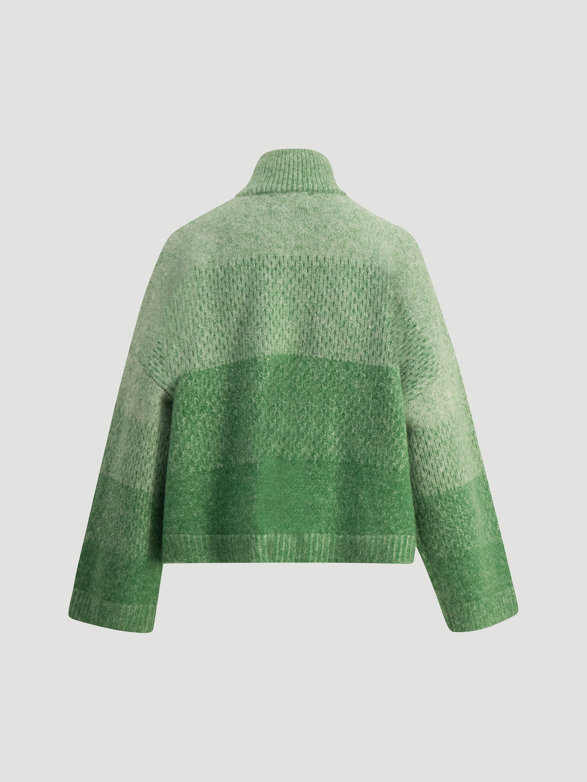 Tine Knit Cardigan Green Mix 12