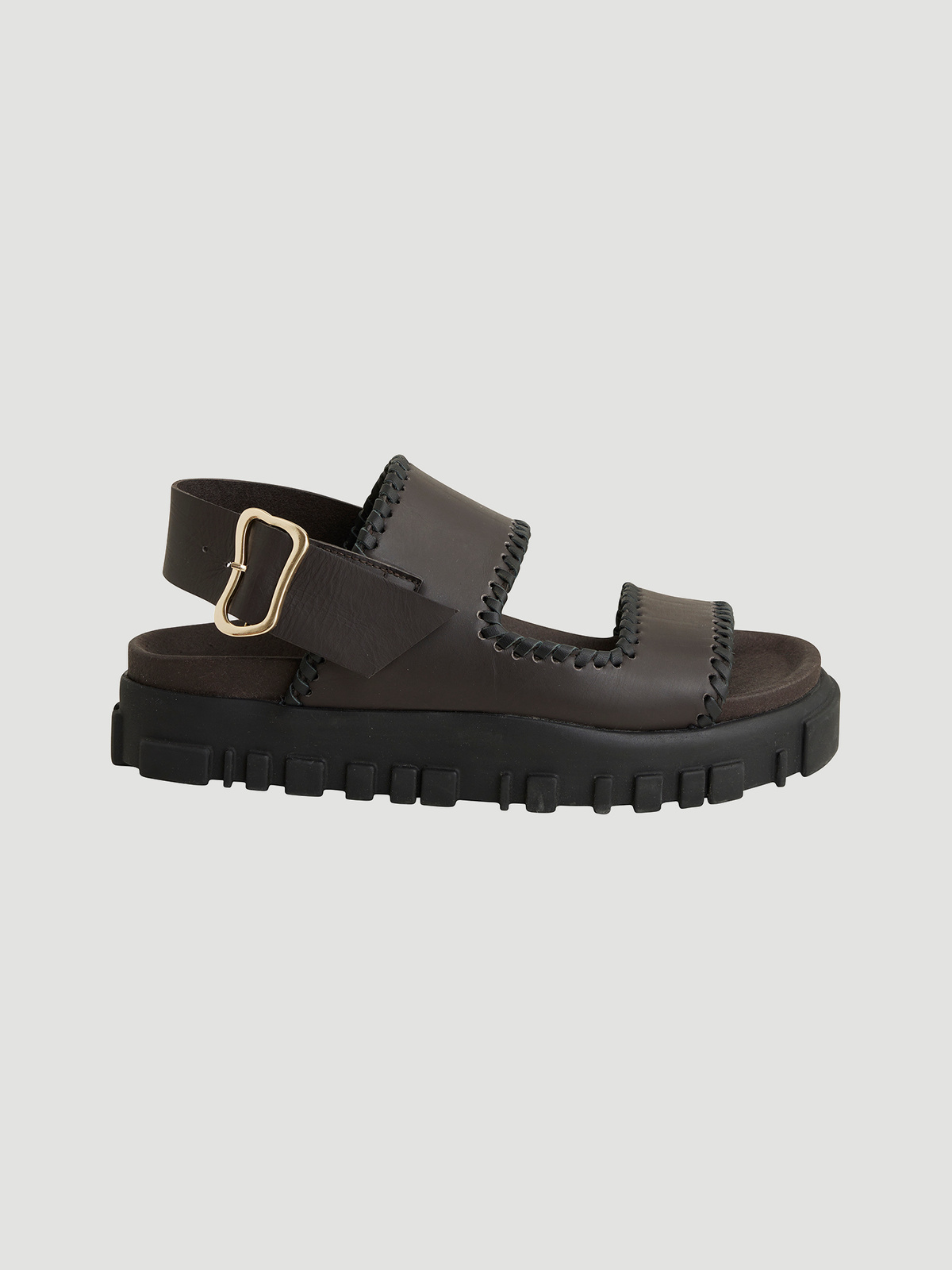 Tveita Sandal Dk. Brown 0