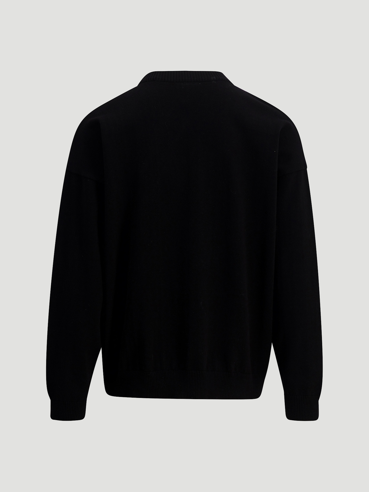 W. Hanger Multi Knit Crew Black 1