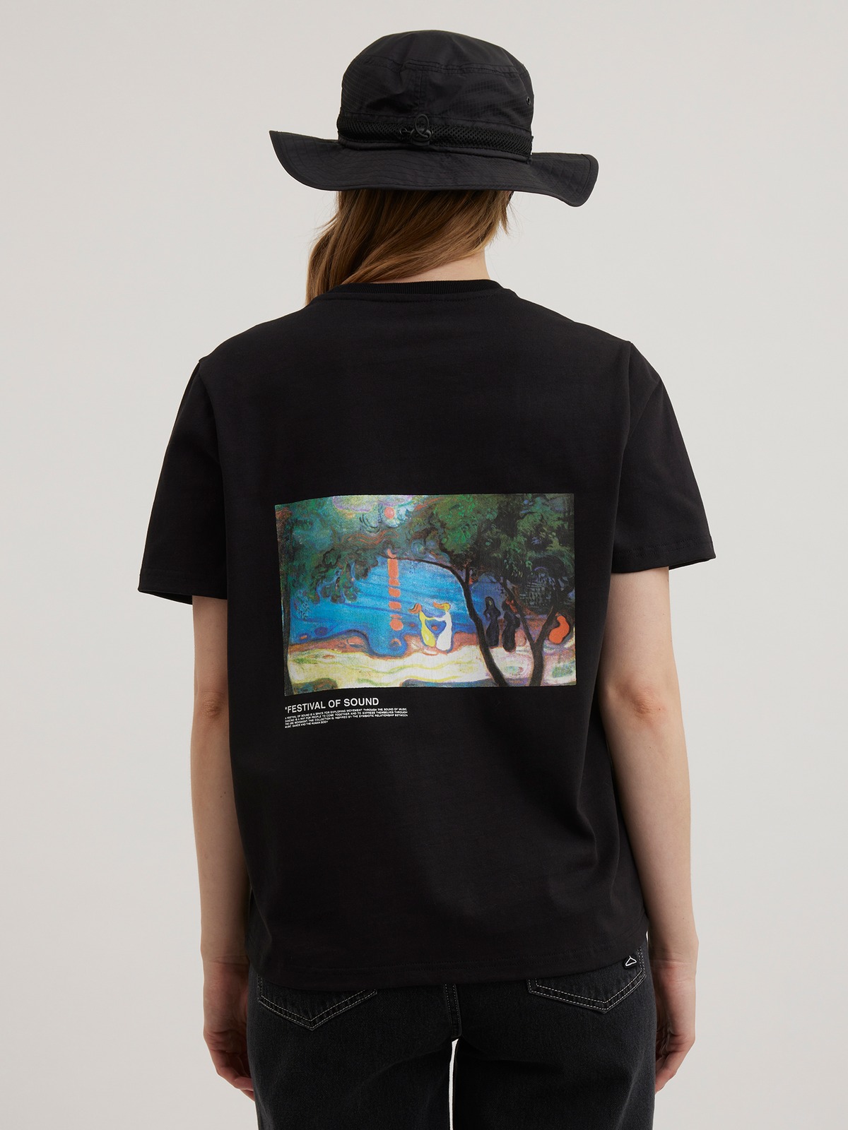 W. Kjerag National Tee Black 1