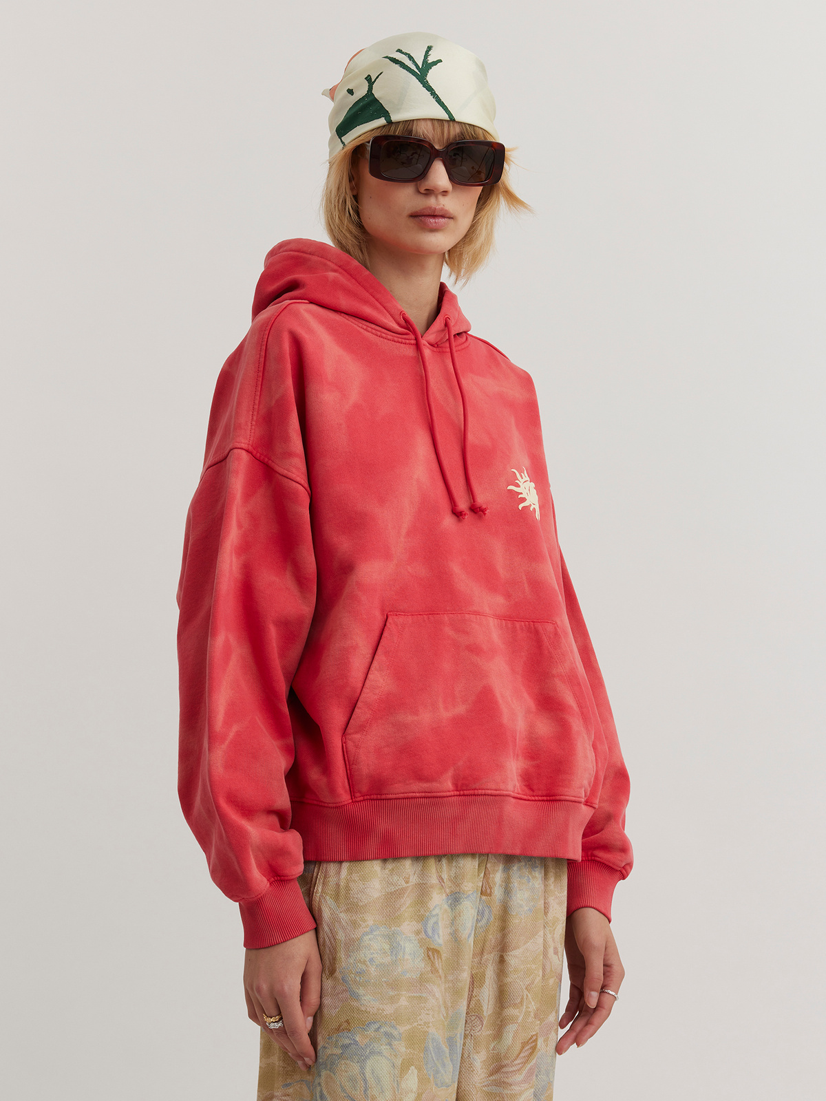 W. Rivers Logos Hoodie Red 3