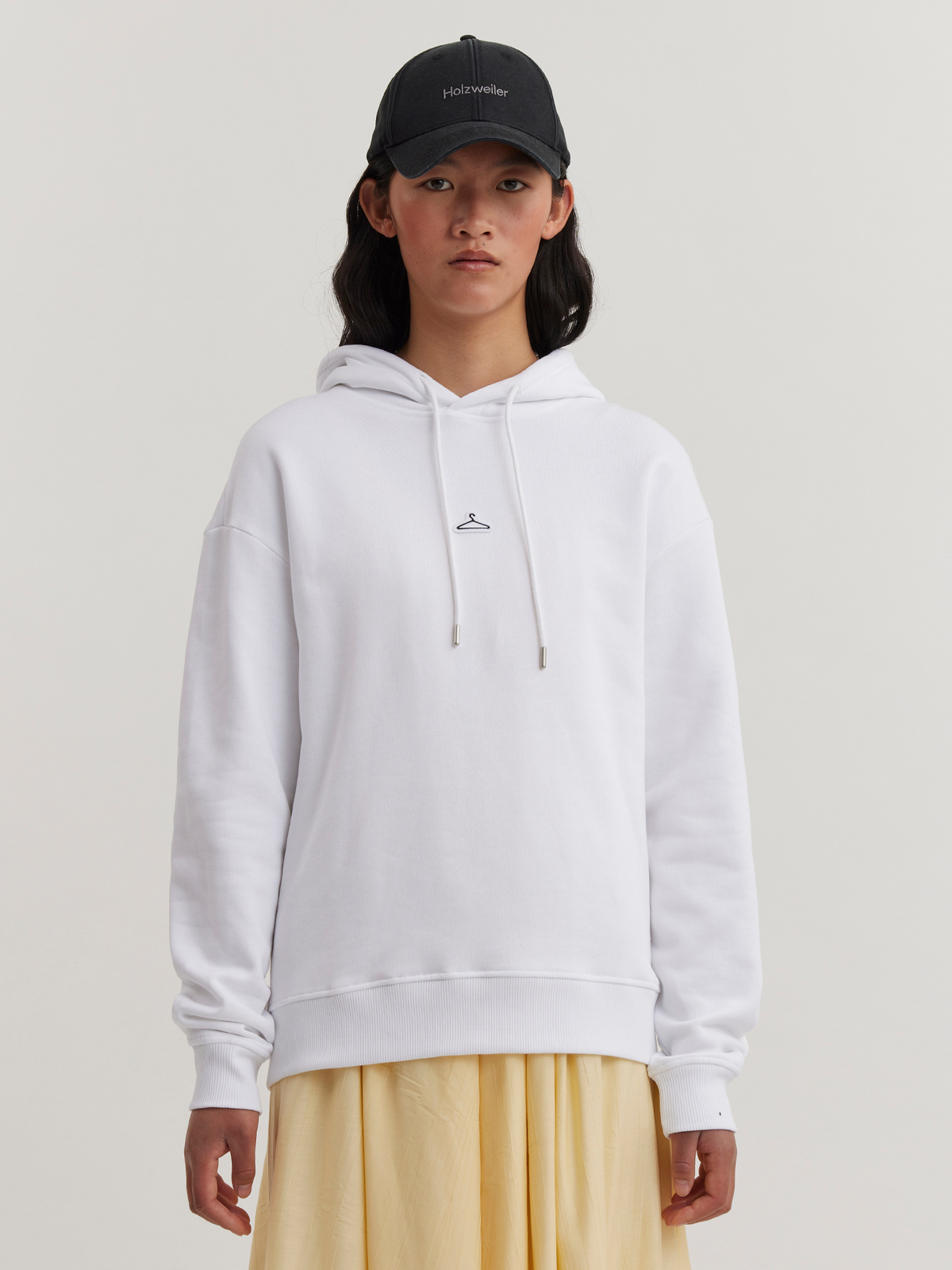 W.Hanger Hoodie White 2