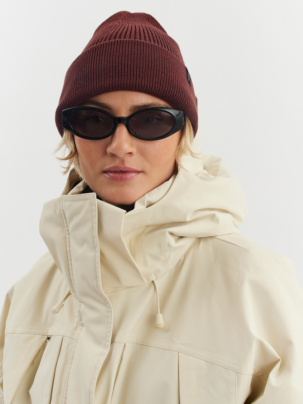 Margay Beanie Burgundy Red 1