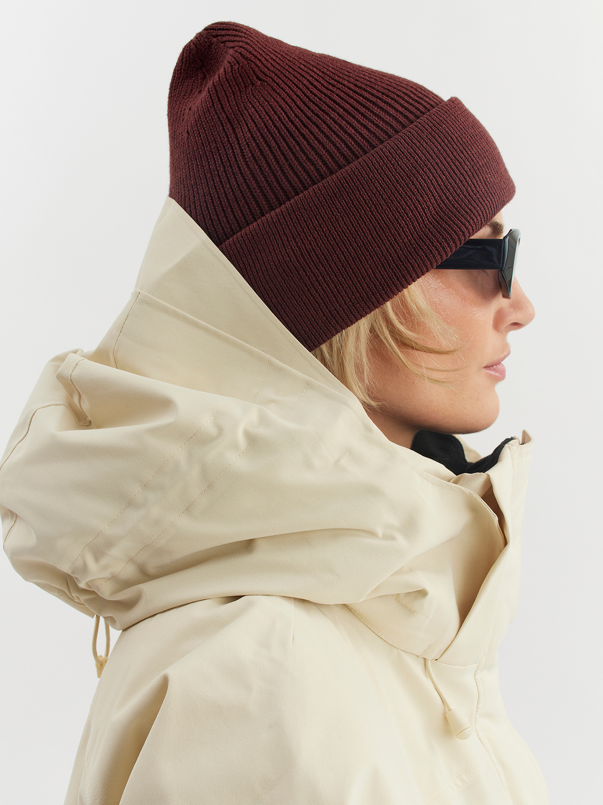 Margay Beanie Burgundy Red 2