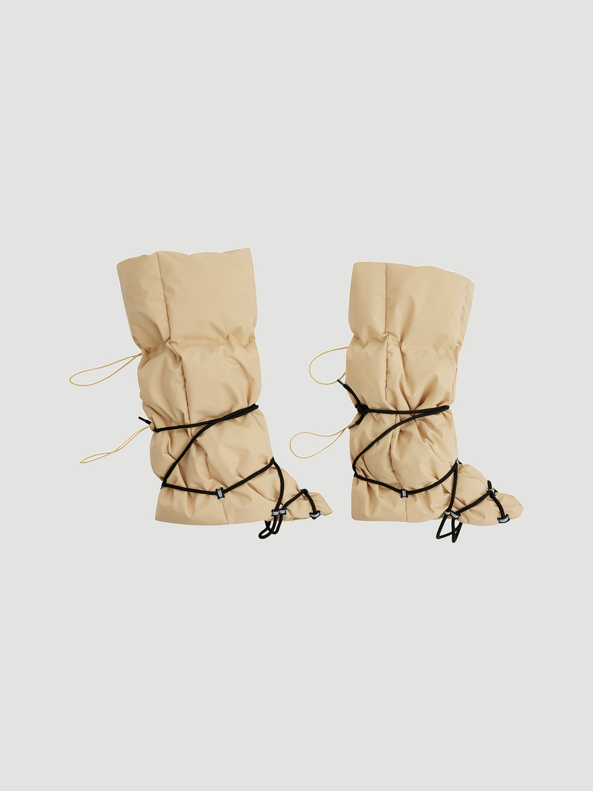 Keng Down Legwarmer Beige 1