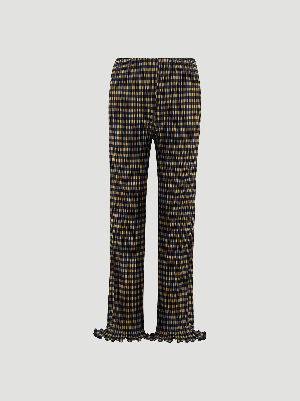 Gilly Check Trouser Beige Check 6