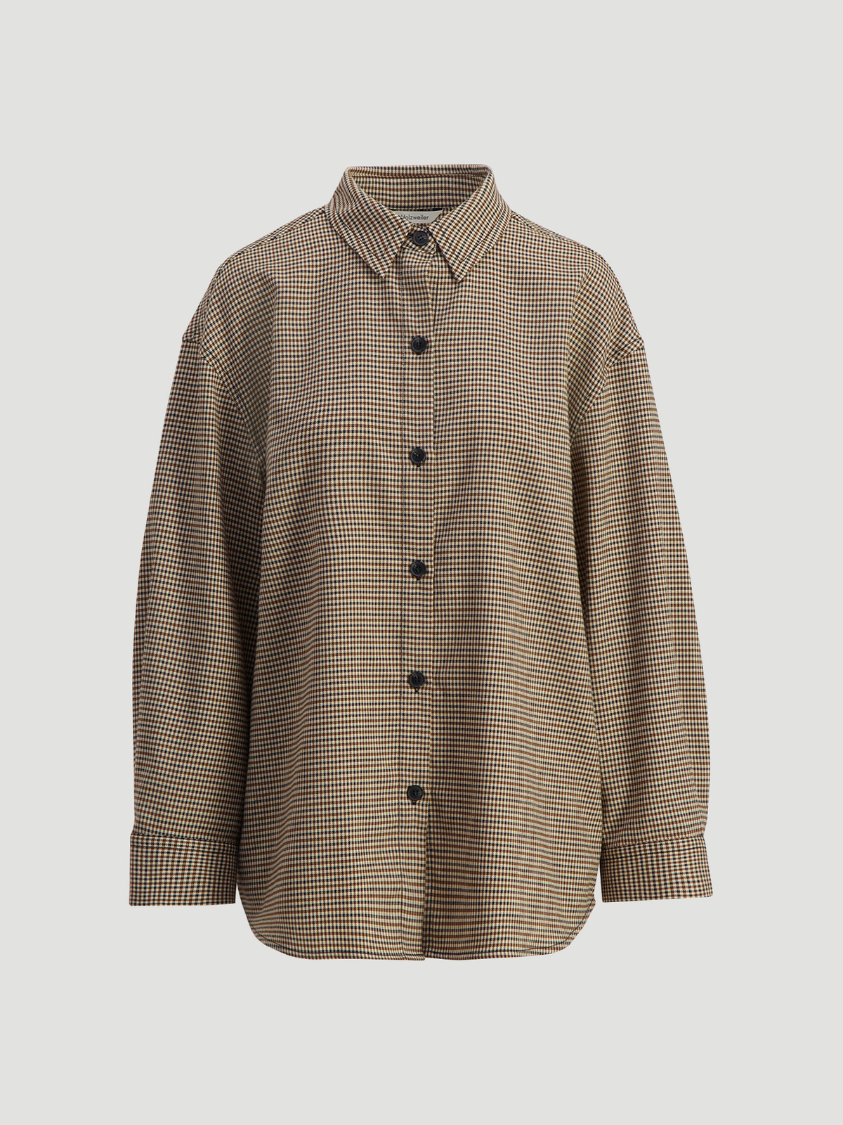 Dais Check Shirt Beige Mix 6