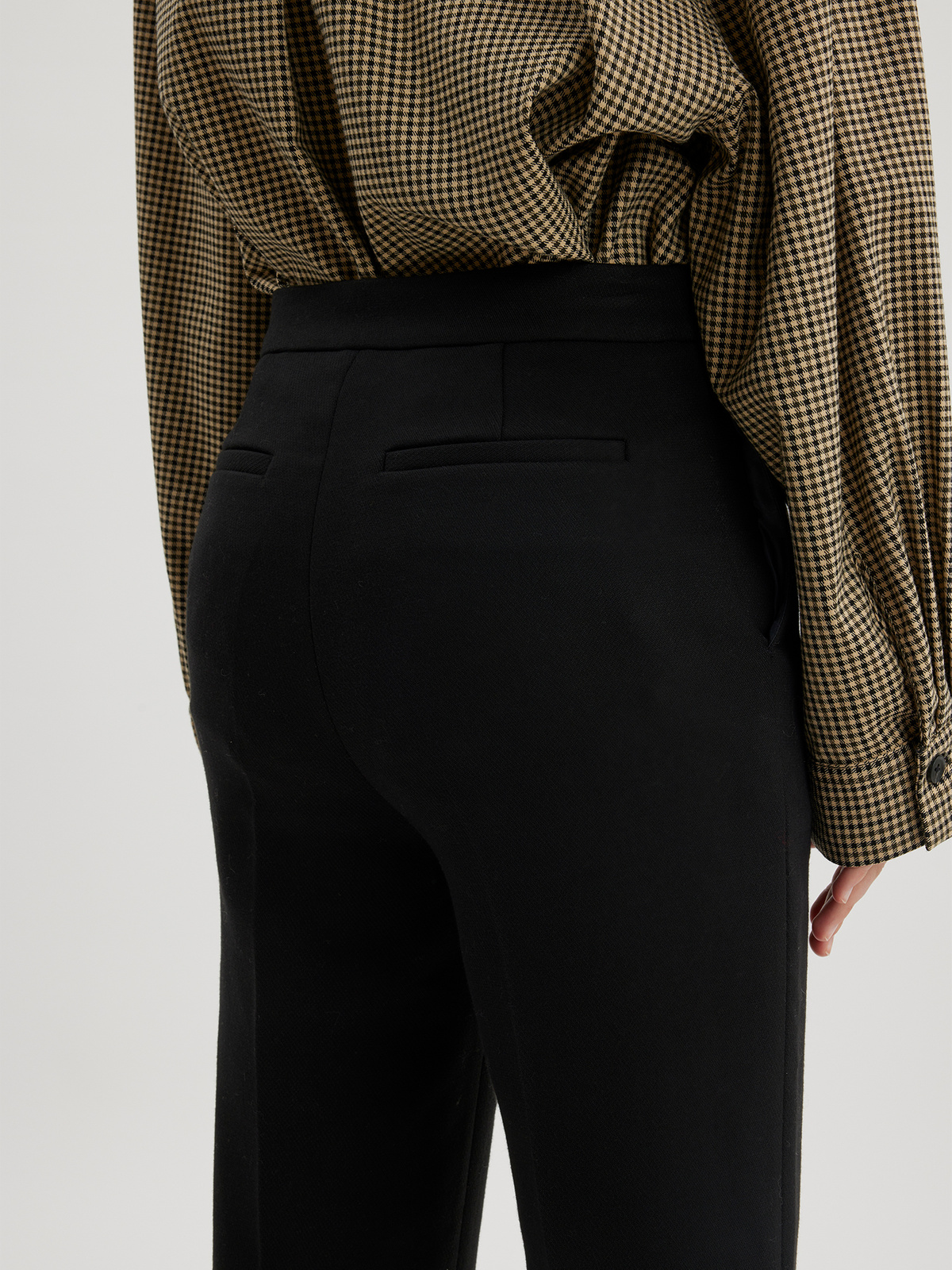 Advise Wool Trousers Black 3