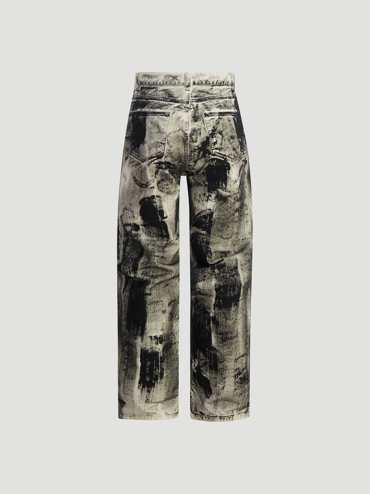 Zai Paint Trouser Black Mix 6