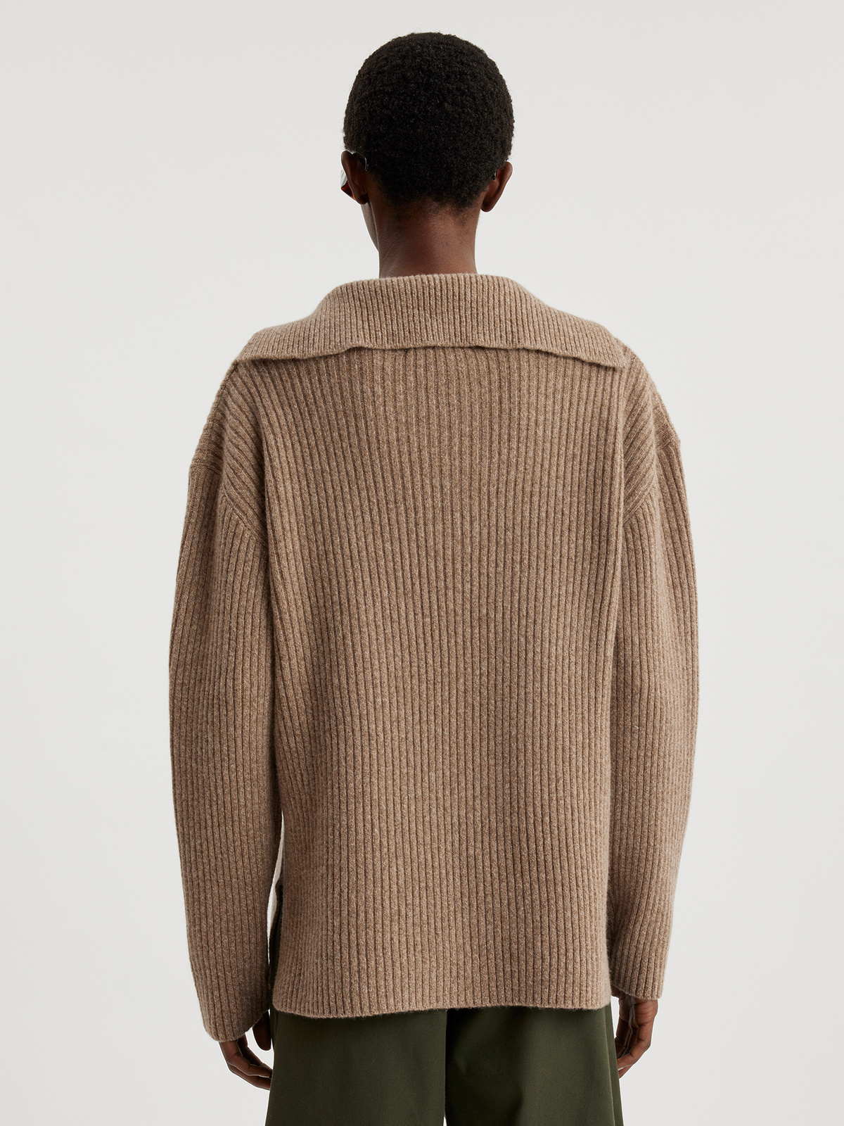 Froia Knit Sweater Taupe 4