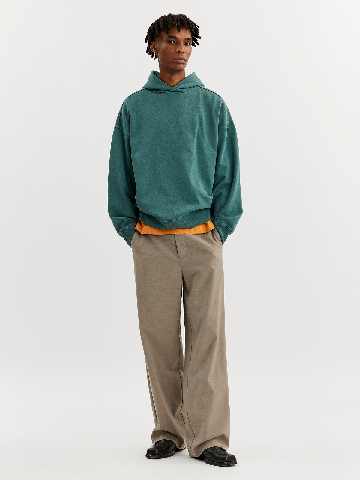 M. Paradise Oslo Hoodie Dk. Green 1