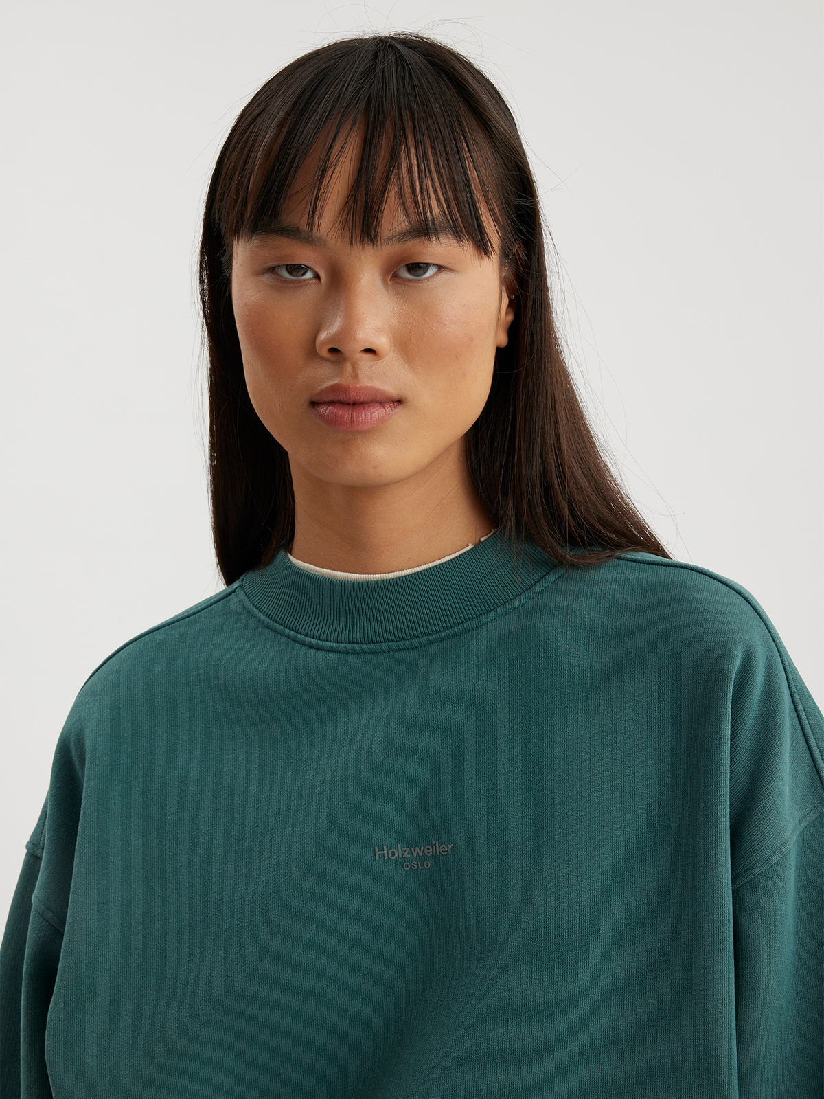 W. Mezzanine Oslo Crew Dk. Green 2